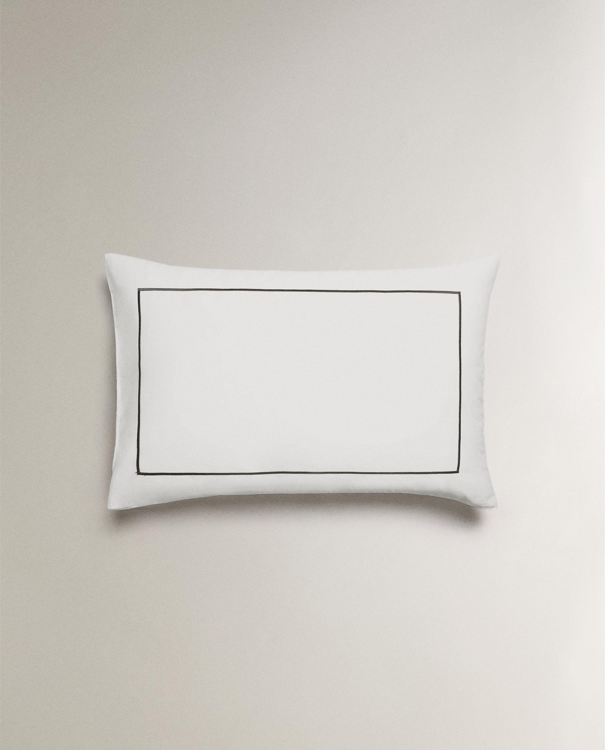 SATEEN PILLOWCASE WITH TRIM product thumbnail 5