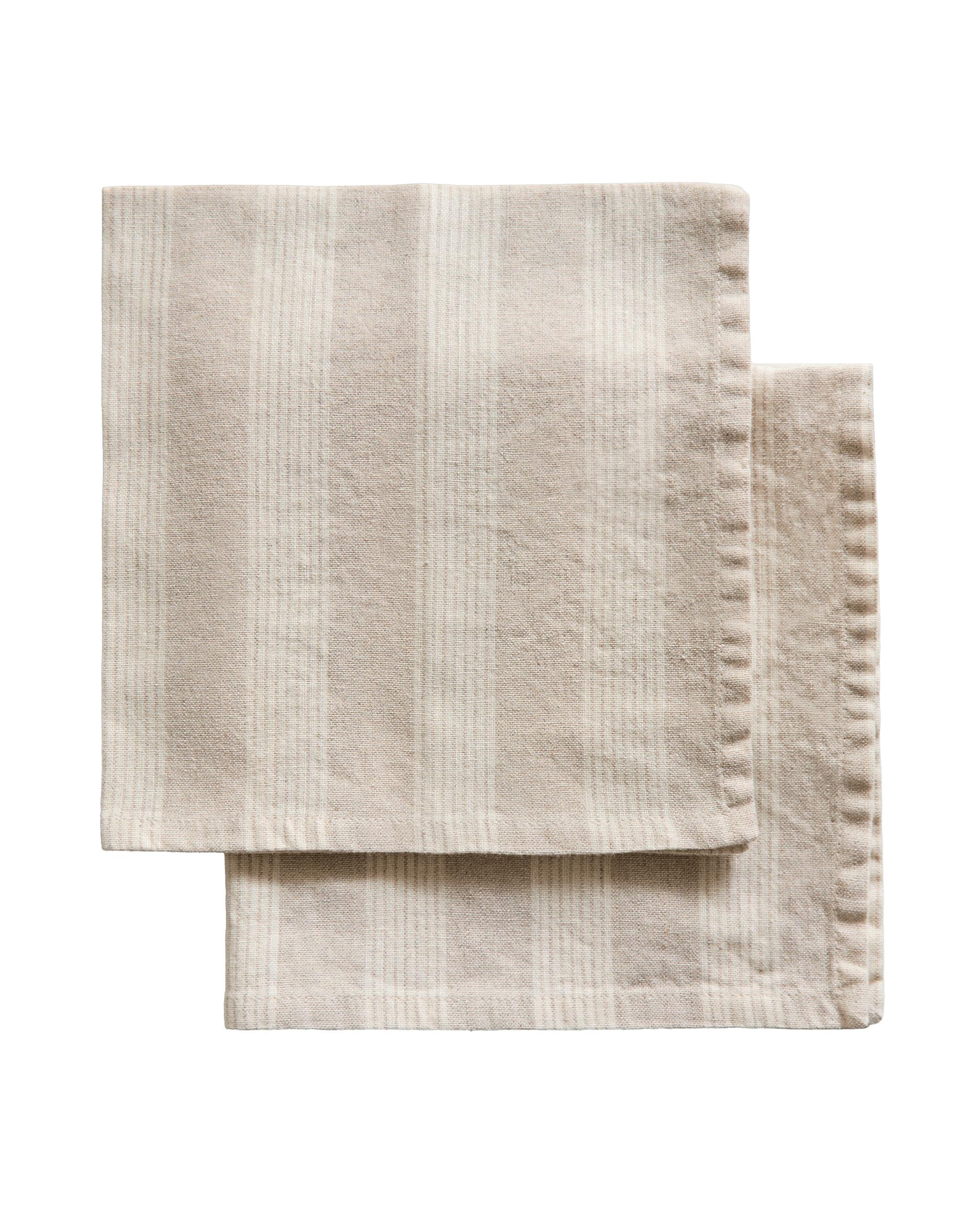 PACK OF STRIPED WASHED LINEN NAPKINS (PACK OF 2) product thumbnail 8