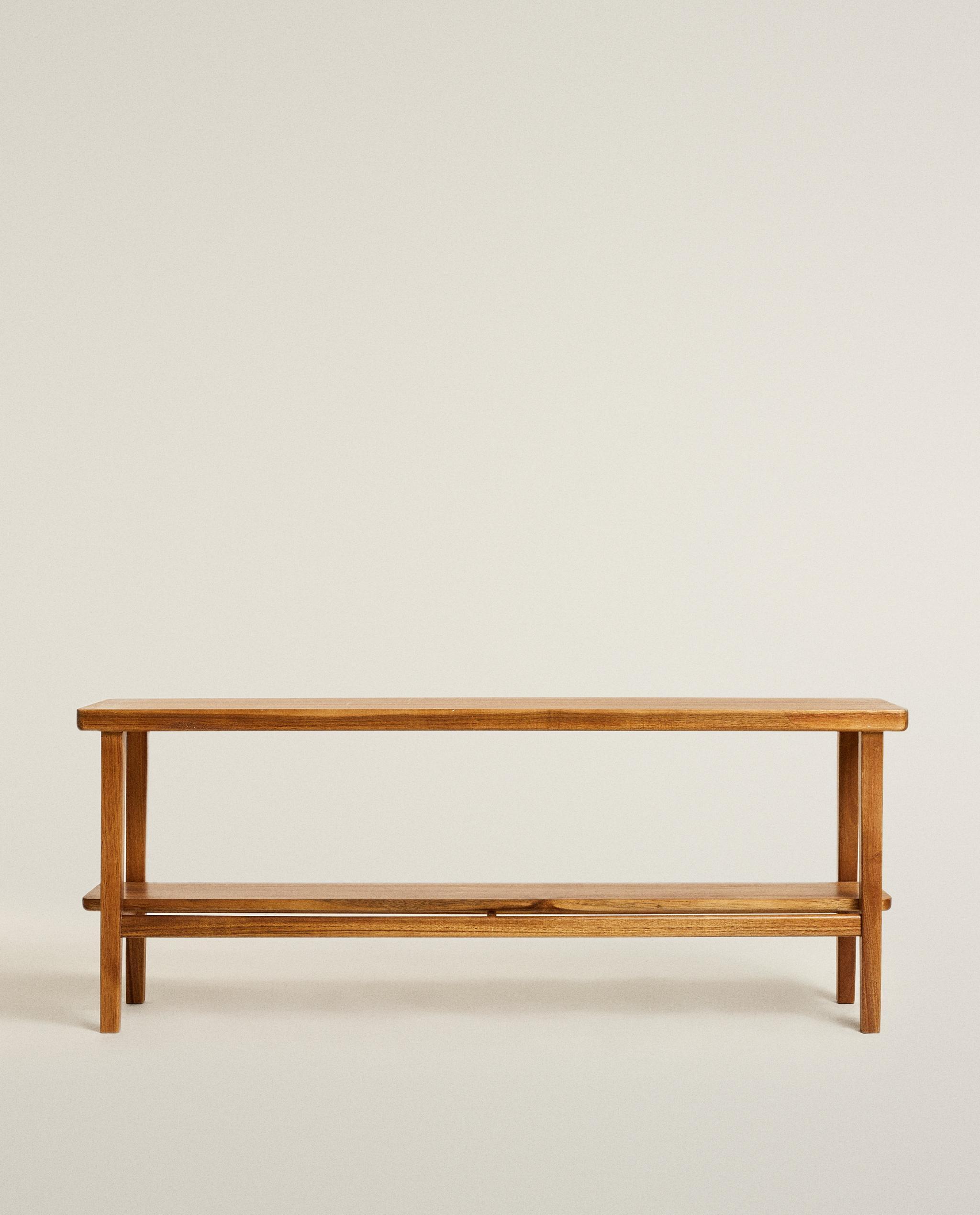 BANQUETTE DOUBLE EN ACACIA — Zara Home
