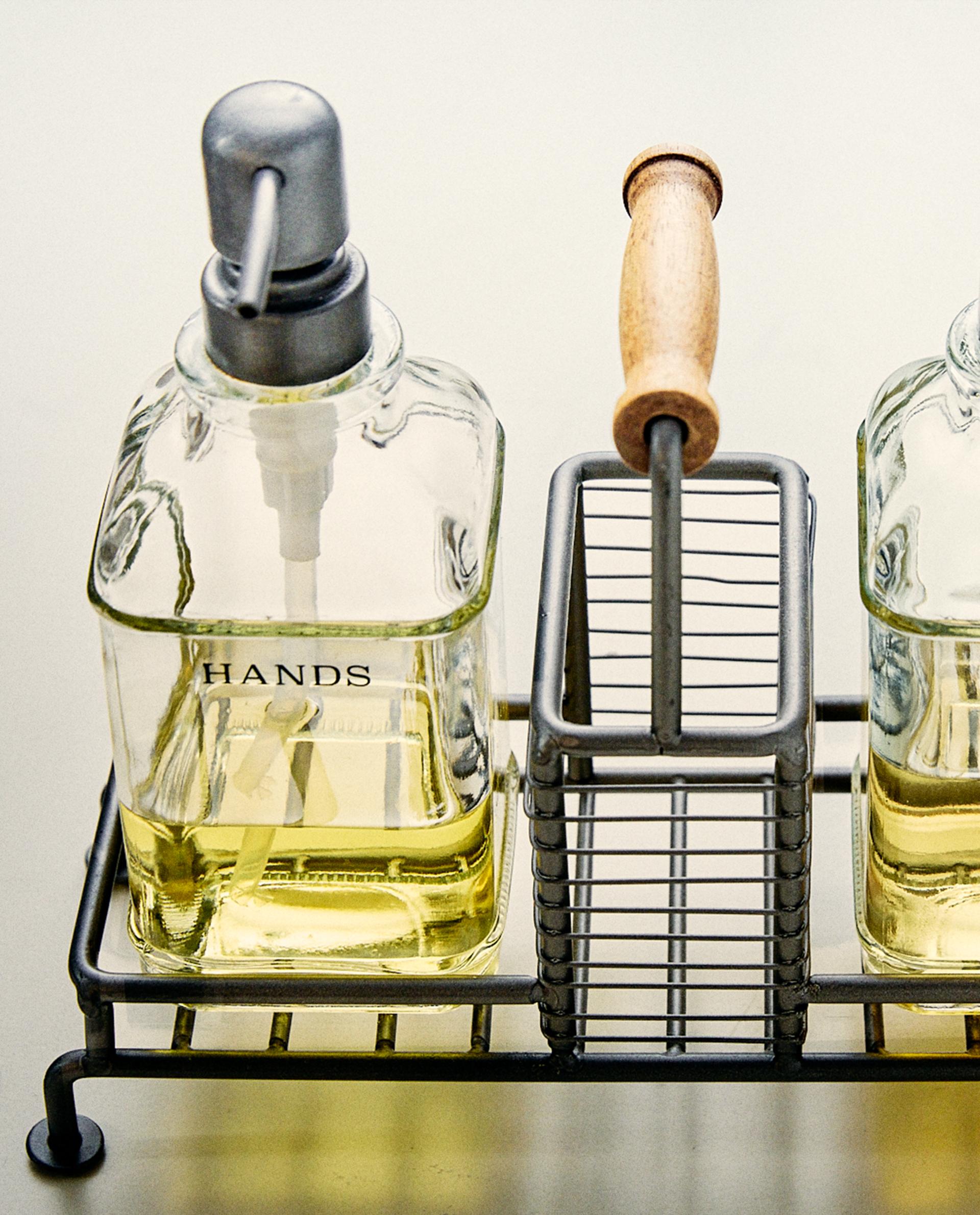 DOUBLE KITCHEN DISPENSER WITH STAND DOUBLE KITCHEN DISPENSER WITH STAND