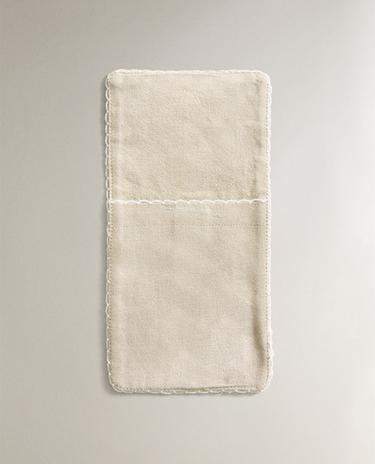 PAMUKLU ÇATAL KAŞIK BIÇAK TAKIM SERVİSLİĞİ (2’Lİ SET)