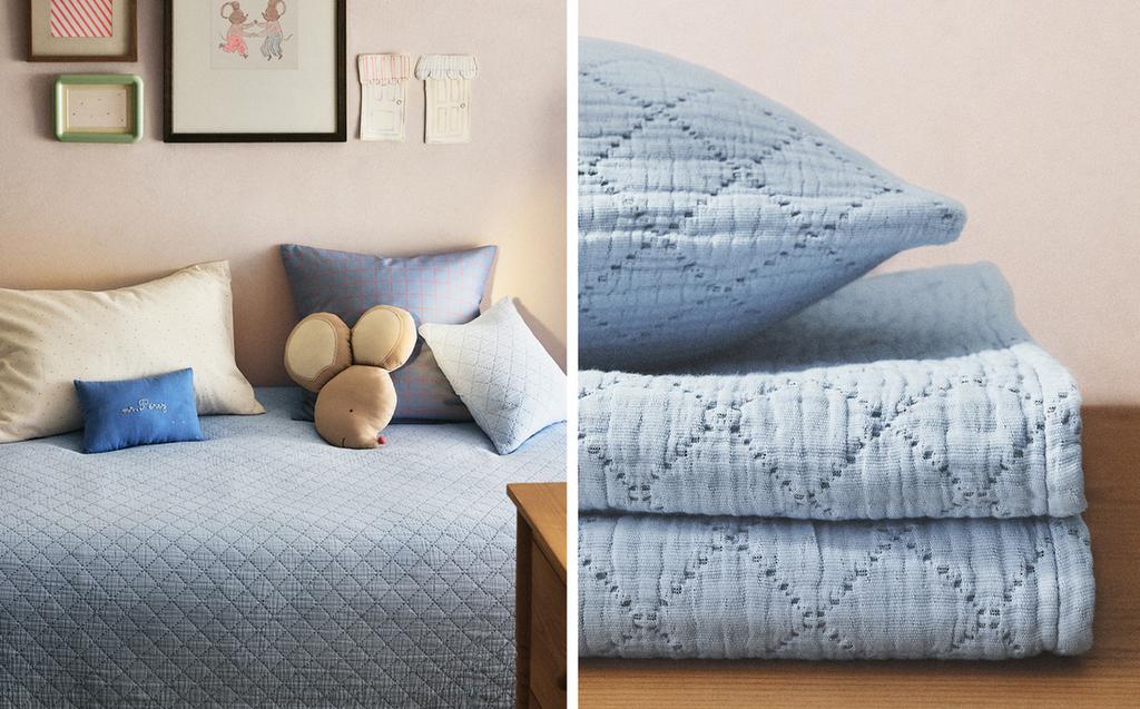 KIDS' DIAMOND BEDSPREAD