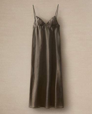CHEMISE DE NUIT SOIE ORGANZA