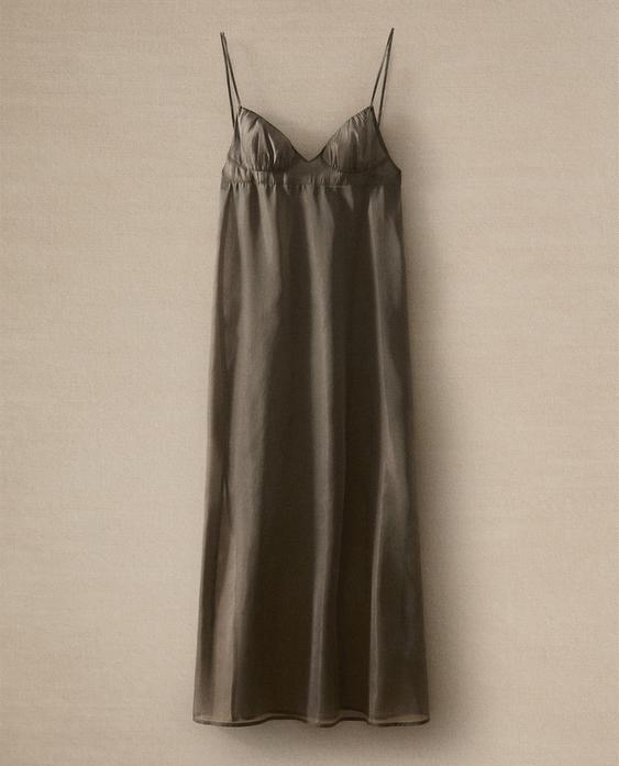 CHEMISE DE NUIT SOIE ORGANZA