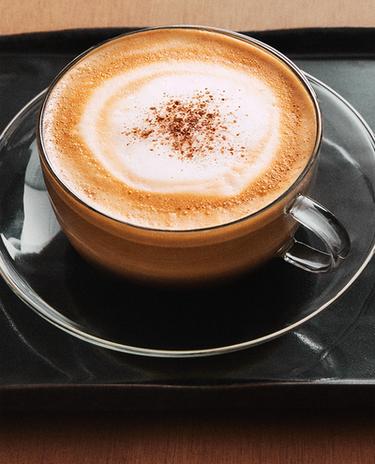 BOROSILICATE GLASS COFFEE CUP AND SAUCER WITH SILVER RIM