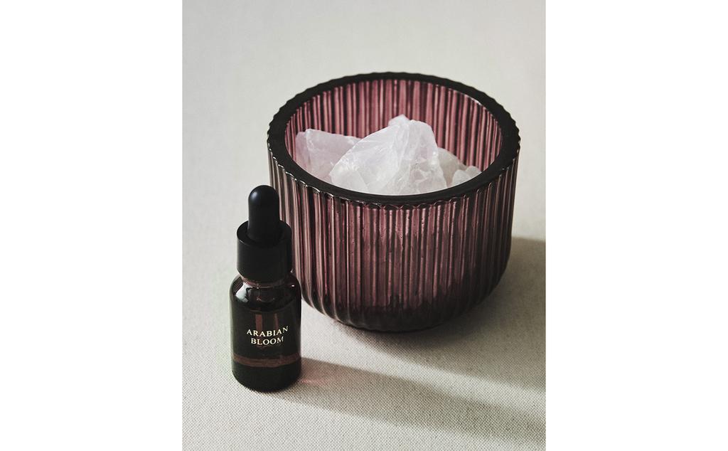 مجموعة زيت عطري برائحة ARABIAN BLOOM وأحجار