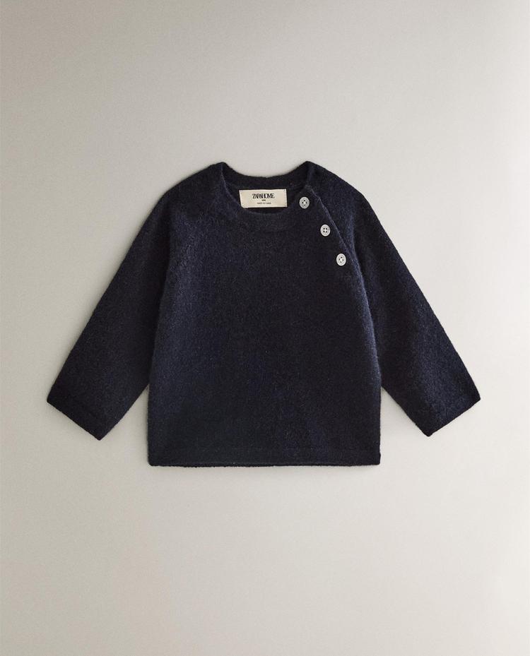 BABY-PULLOVER AUS KASCHMIR