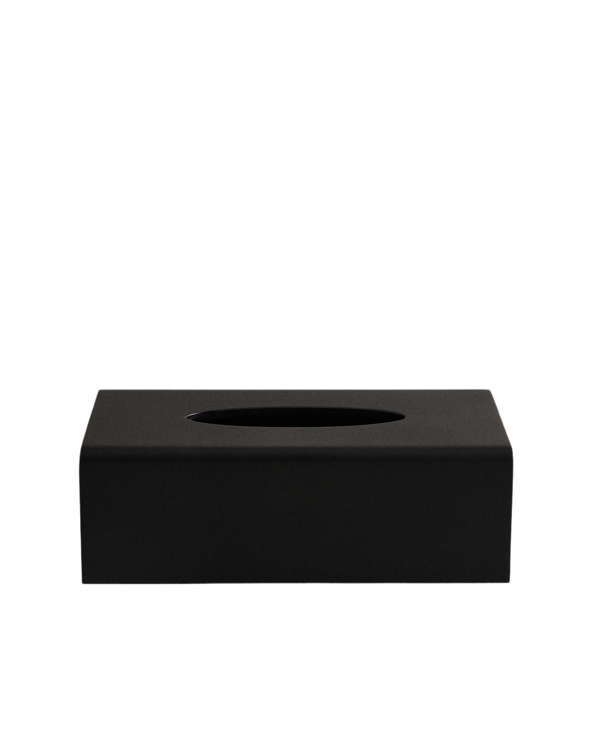 BLACK RESIN TISSUE BOX product thumbnail 8