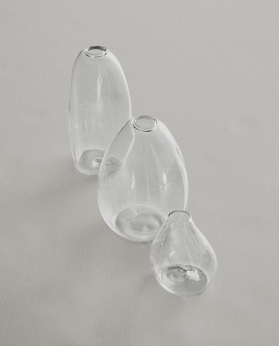 JARRÓN CRISTAL PEQUEÑO IRREGULAR