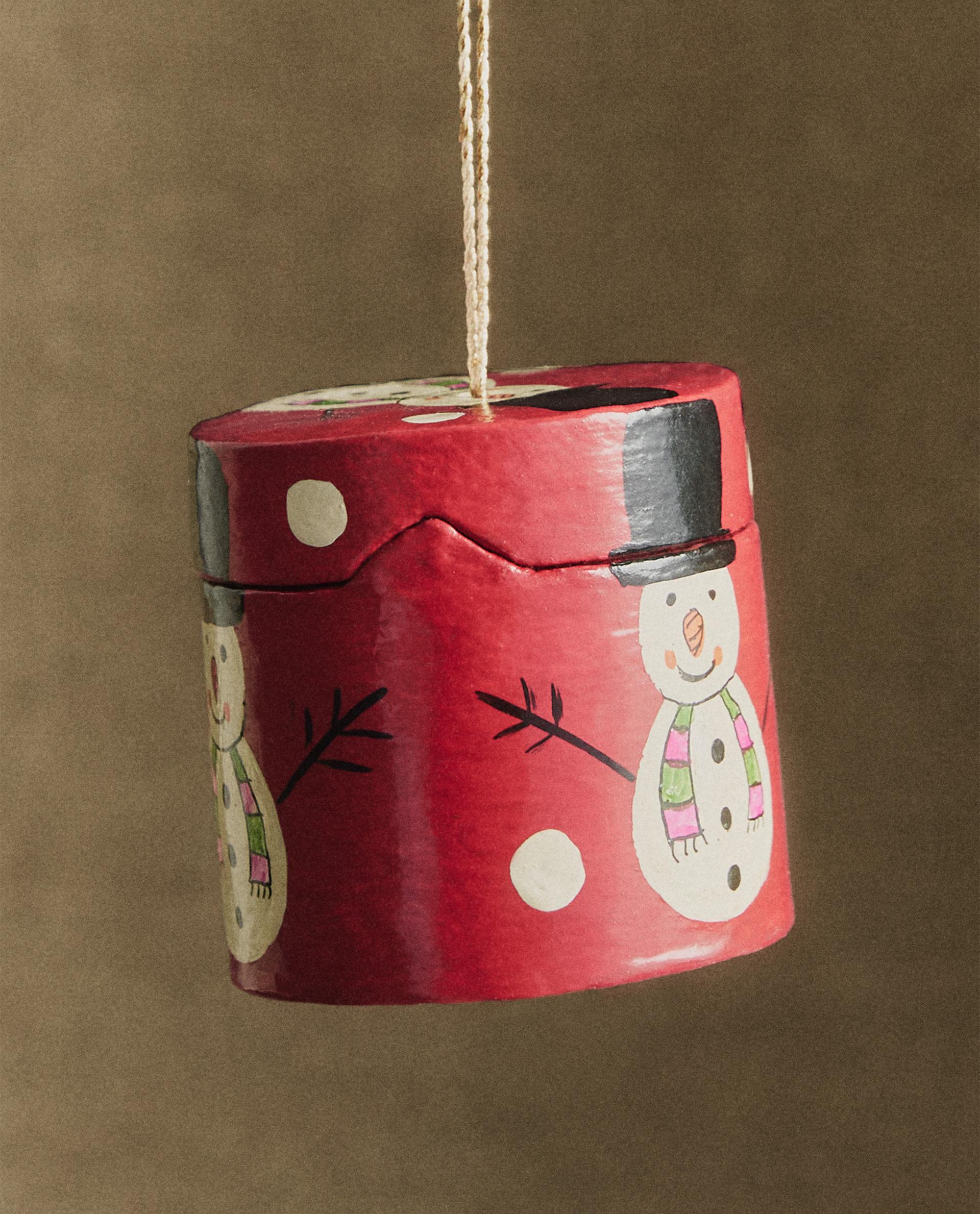 クリスマス村 オーナメント スノーマンボックス クリスマスツリーオーナメント | Zara Home 日本/Japan