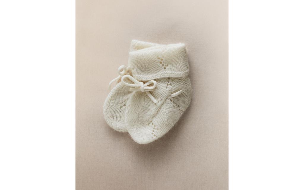 SAPATINHO DE BEBÊ CASHMERE