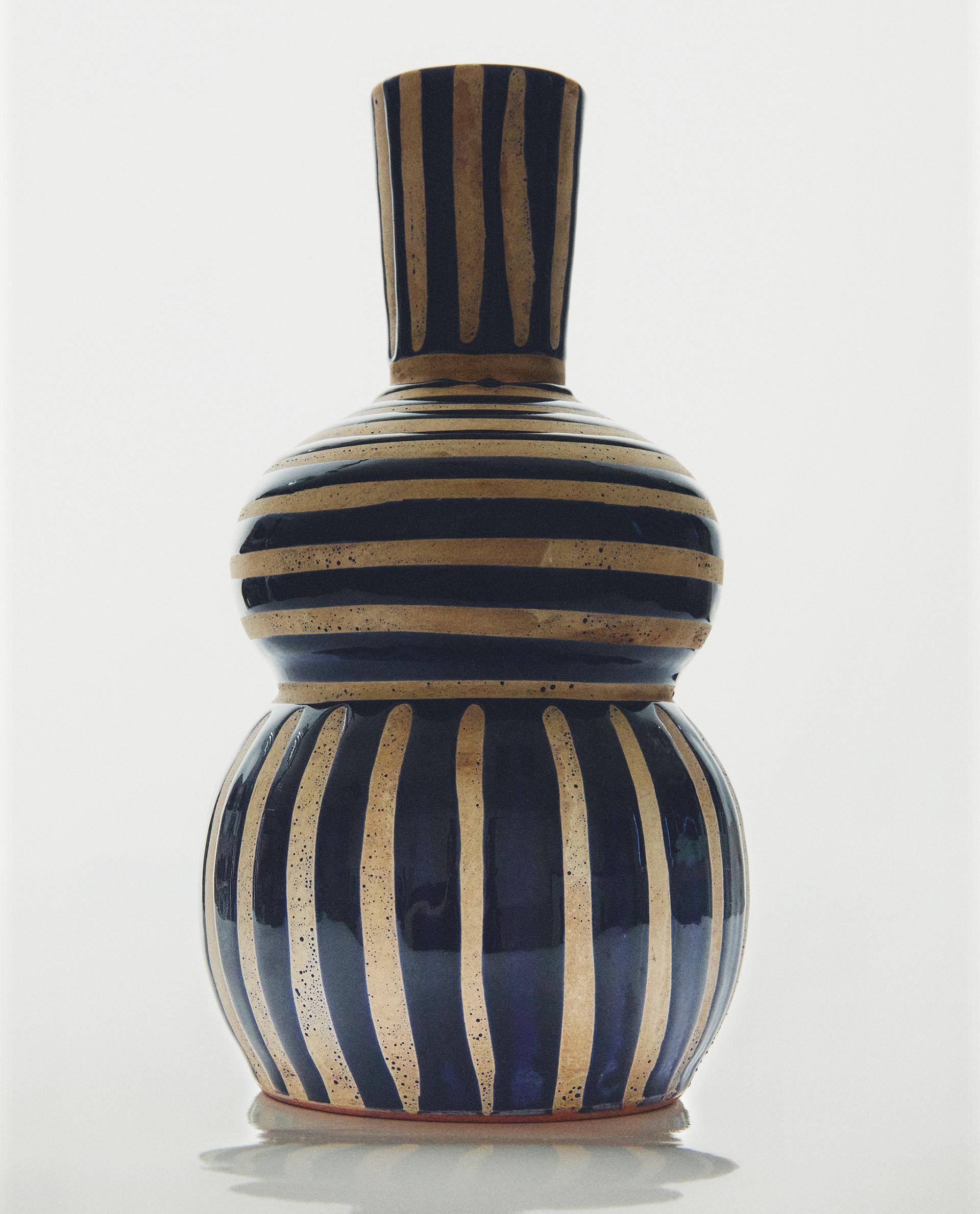 DECORATIVE HULU-SHAPED CERAMIC VASE product thumbnail 10