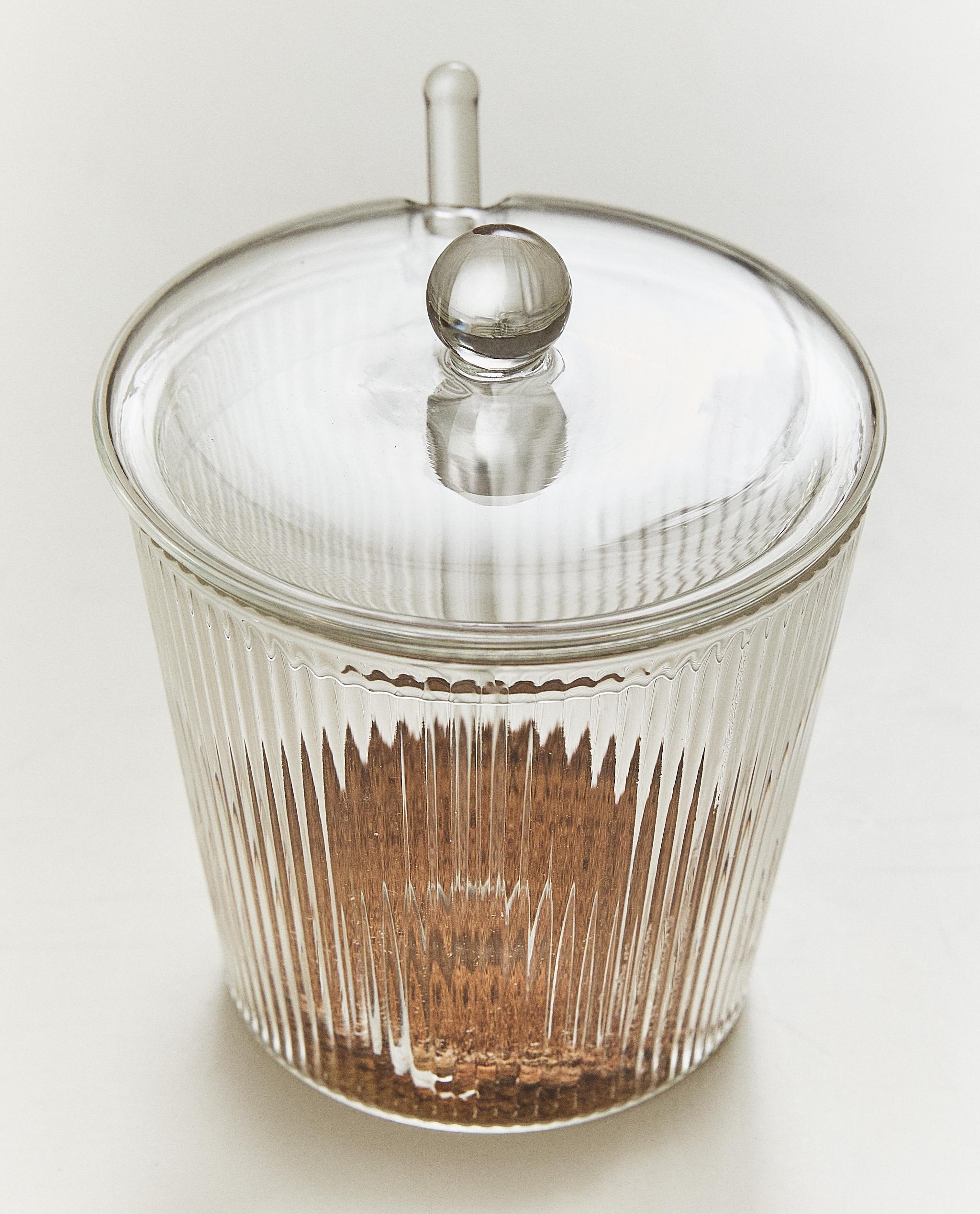 BOROSILICATE GLASS SUGAR BOWL product thumbnail 6