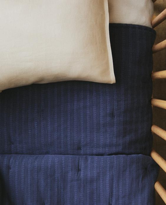 EDREDÓN INFANTIL JACQUARD RAYA