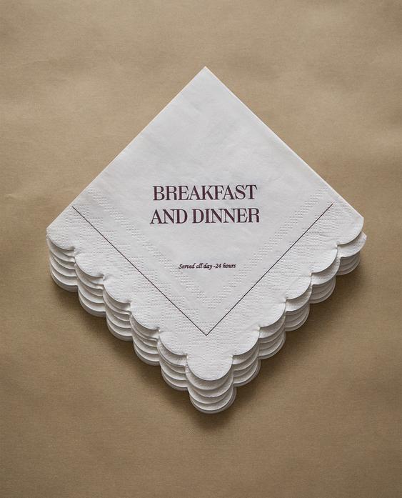 PAQUET DE TOVALLONS DE PAPER ESMORZAR (PAQUET DE 20)