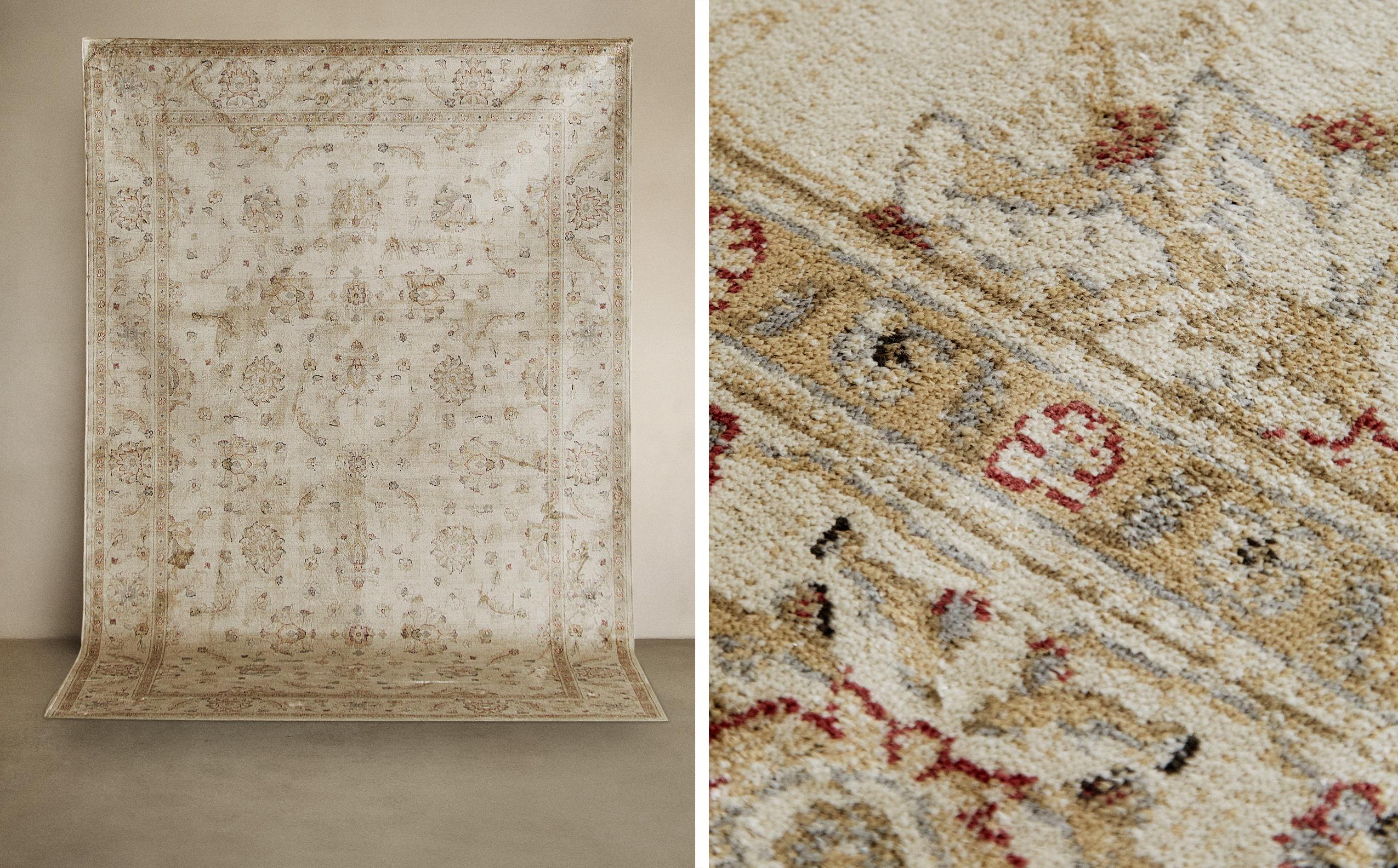 ZARA  ラグ 150x200 cm インディゴ ロンハーマン wtw ダブ インディゴ ラグ（L）｜HOME OF THE BRAVE(ホームオブザ