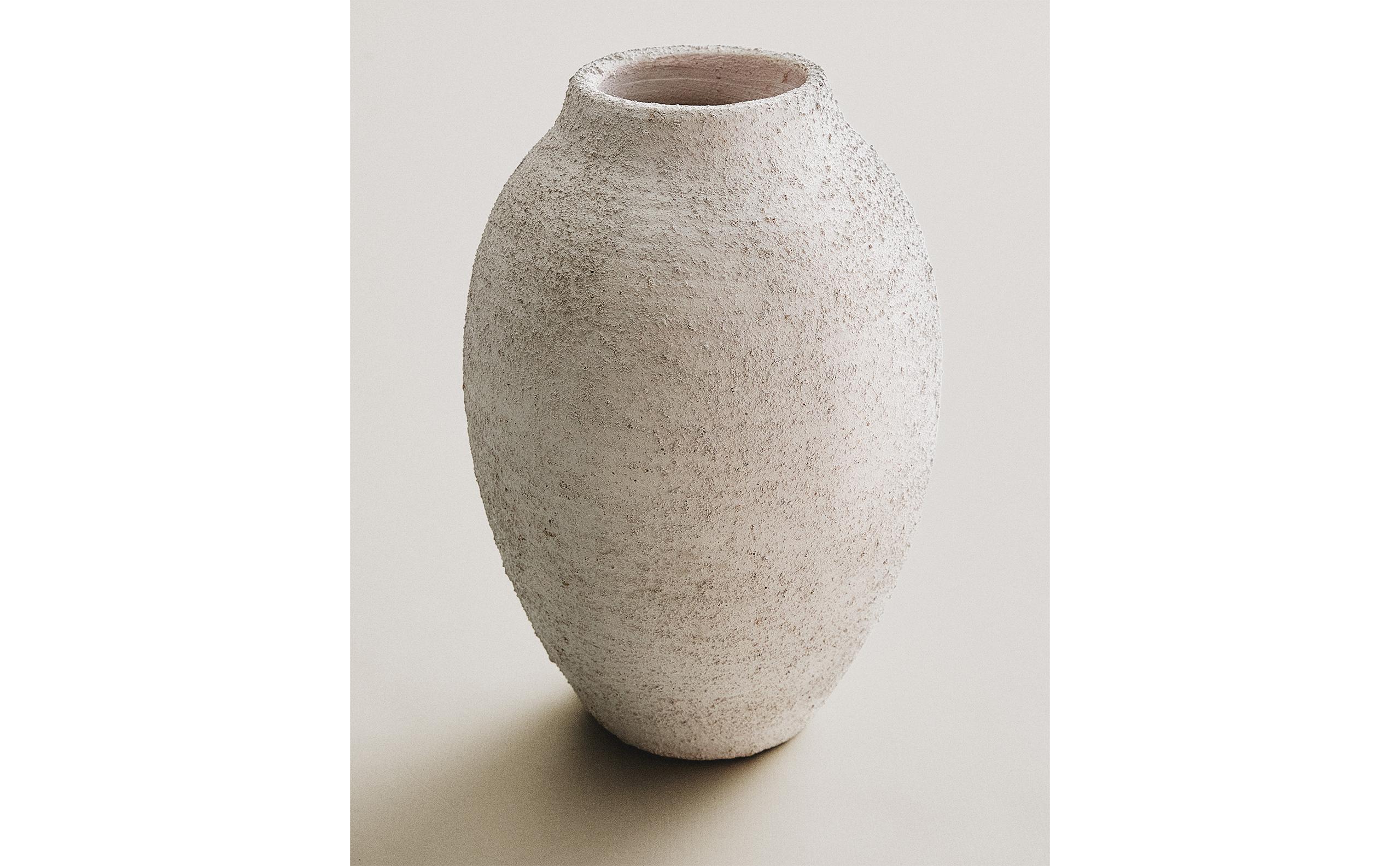 粗い質感 セラミック 花瓶 | Zara Home 日本/Japan