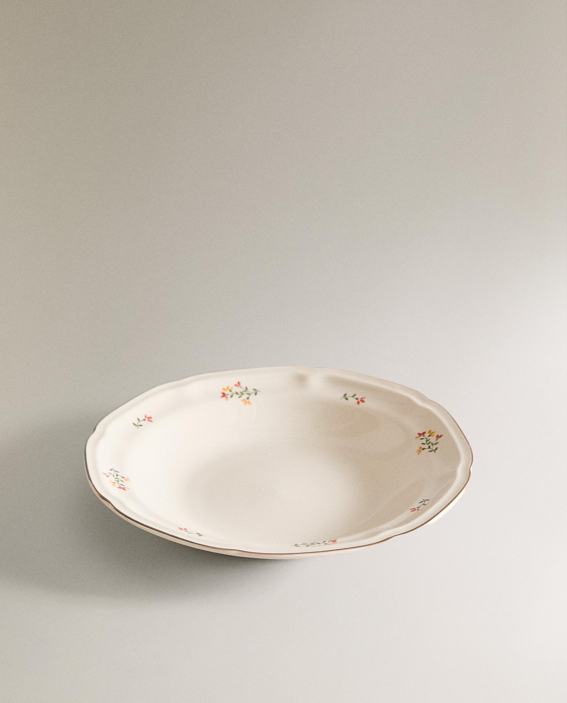 FLORAL PORCELAIN SOUP PLATE product thumbnail 7