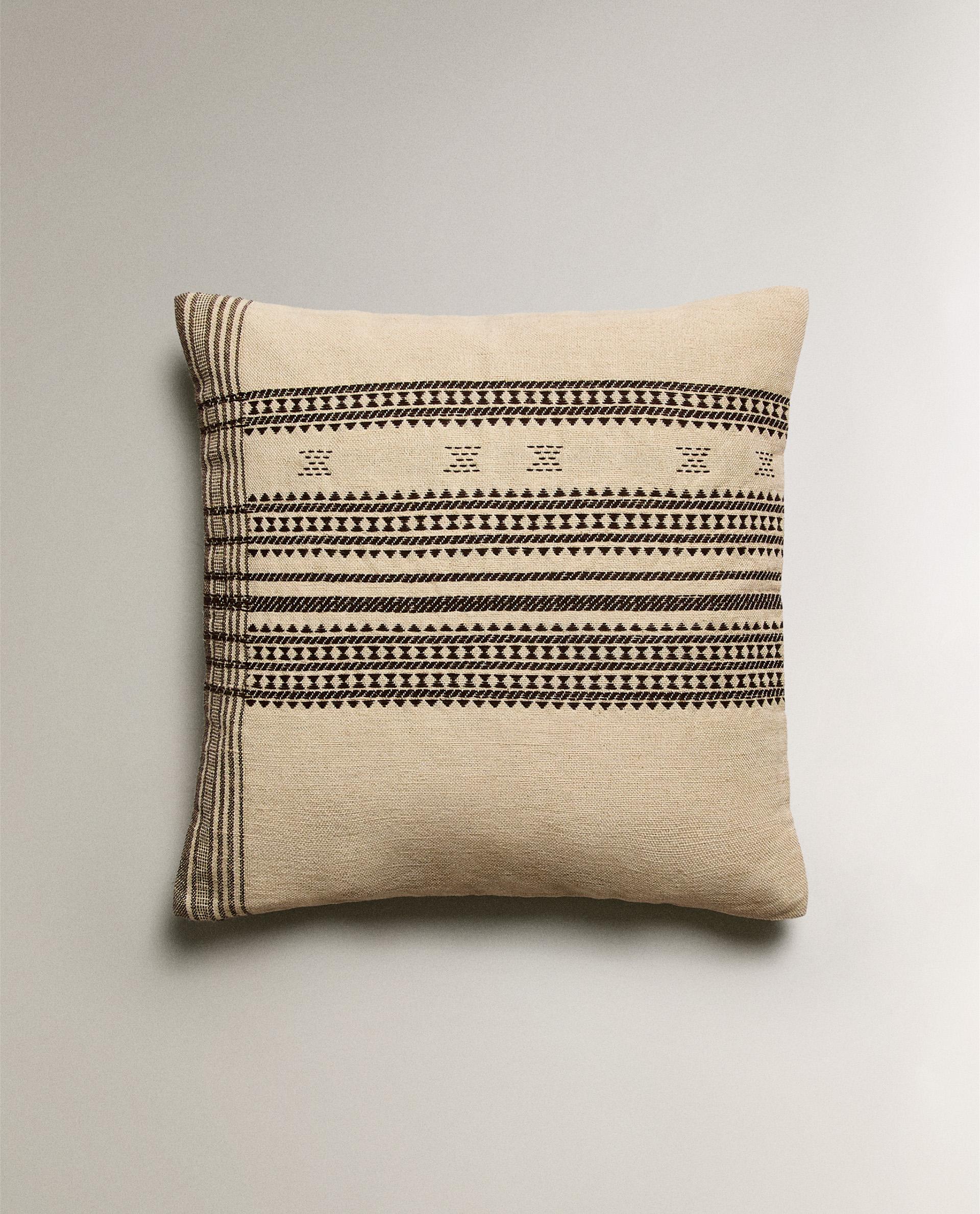 Geometric throw pillow best sale