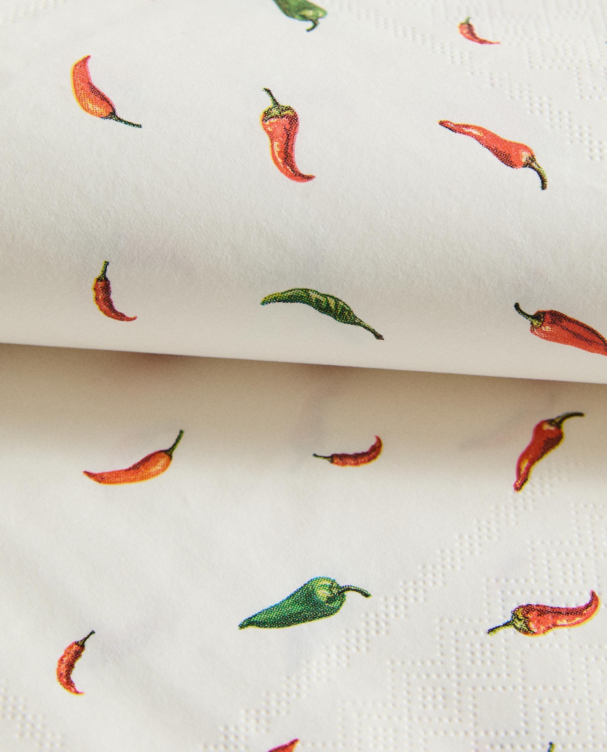 PACK OF CHILLI PAPER NAPKINS (PACK OF 20) product thumbnail 2