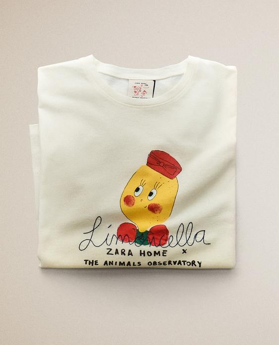 CAMISETA (ADULTO) LIMONCELLA X THE ANIMALS OBSERVATORY
