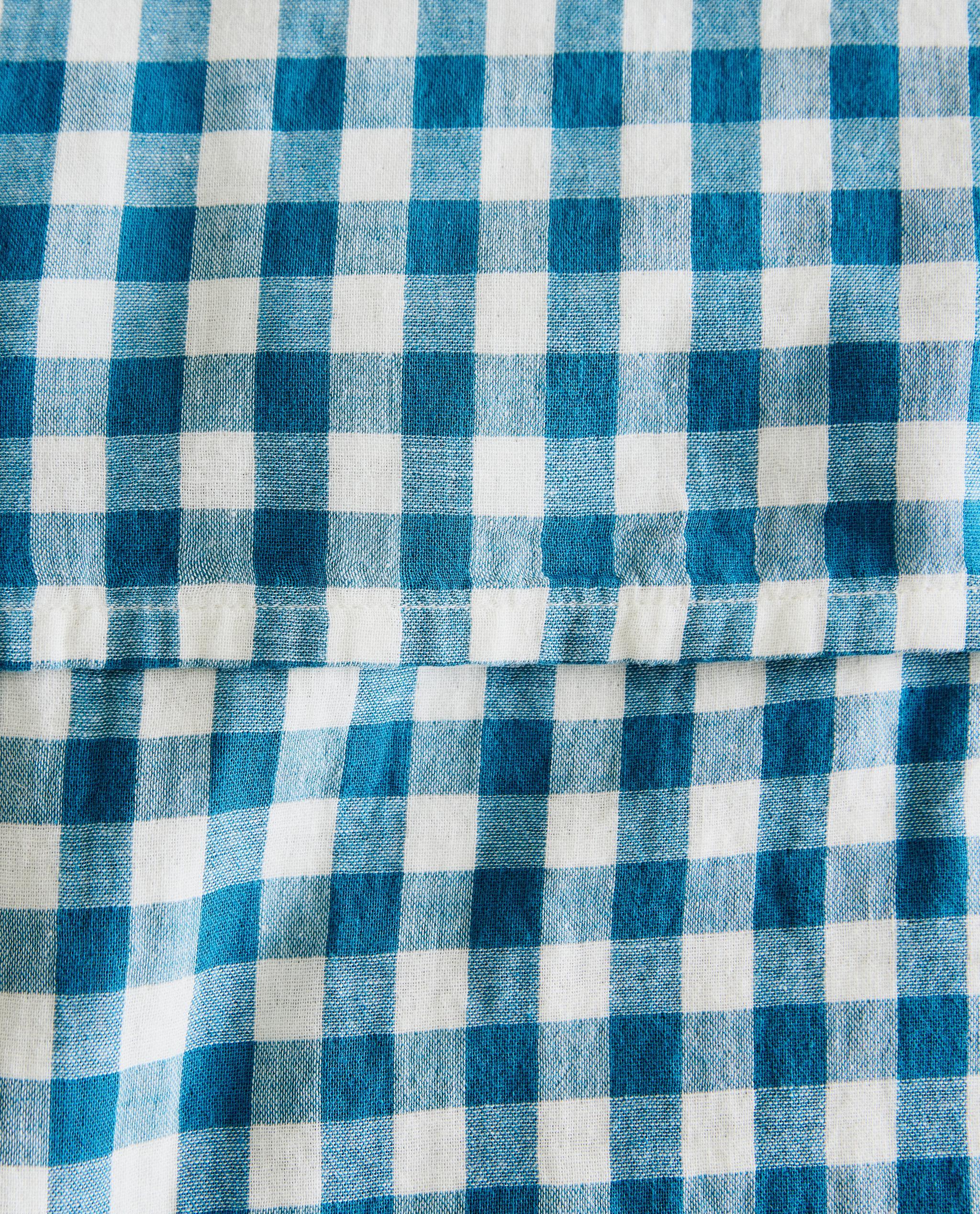 KIDS' CHECK MUSLIN FLAT SHEET product thumbnail 8