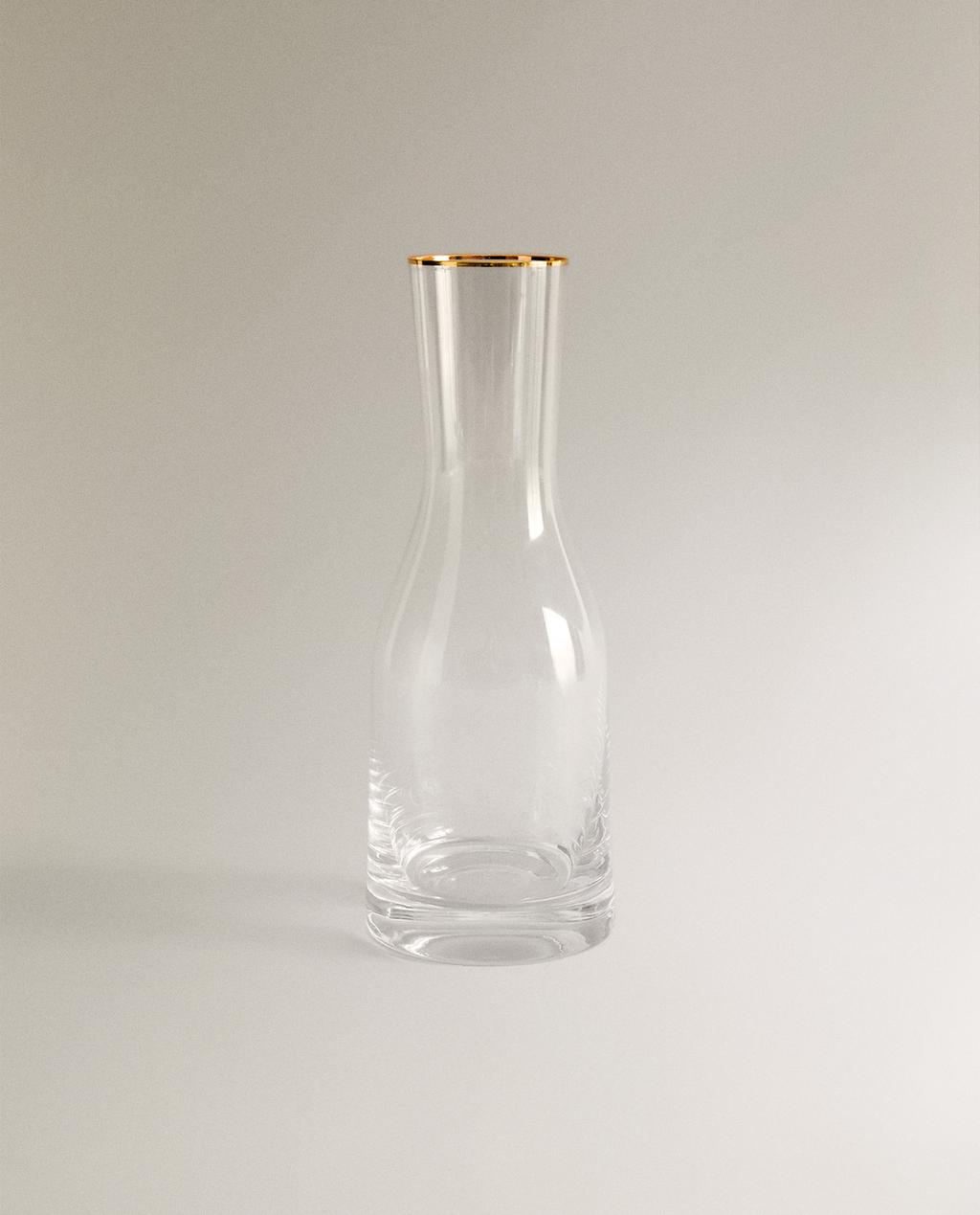 ボヘミアクリスタル ボトル ゴールドエッジ ボヘミアクリスタル ボトル ゴールドエッジ