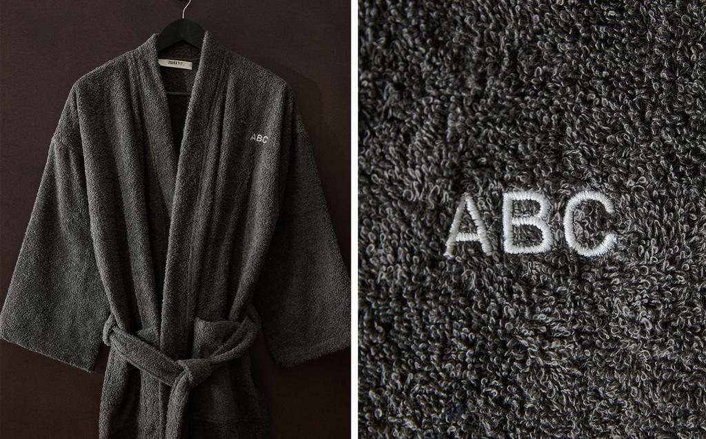 AUKŠTOS KOKYBĖS MEDVILNINIS CHALATAS (420 GXM²) AUKŠTOS KOKYBĖS MEDVILNINIS CHALATAS (420 GXM²)