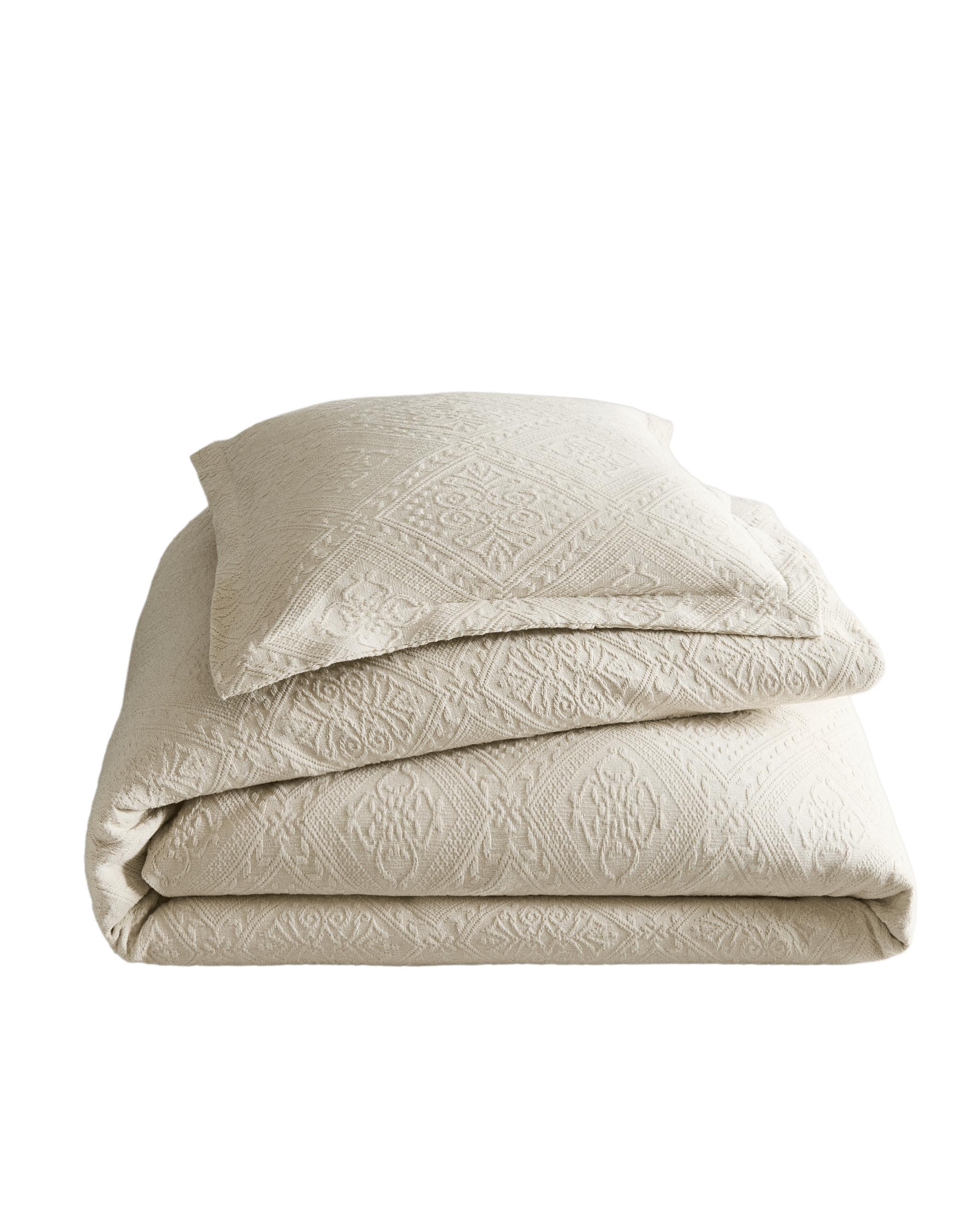 ジオメトリックデザイン コットン ベッドスプレッド | Zara Home 日本