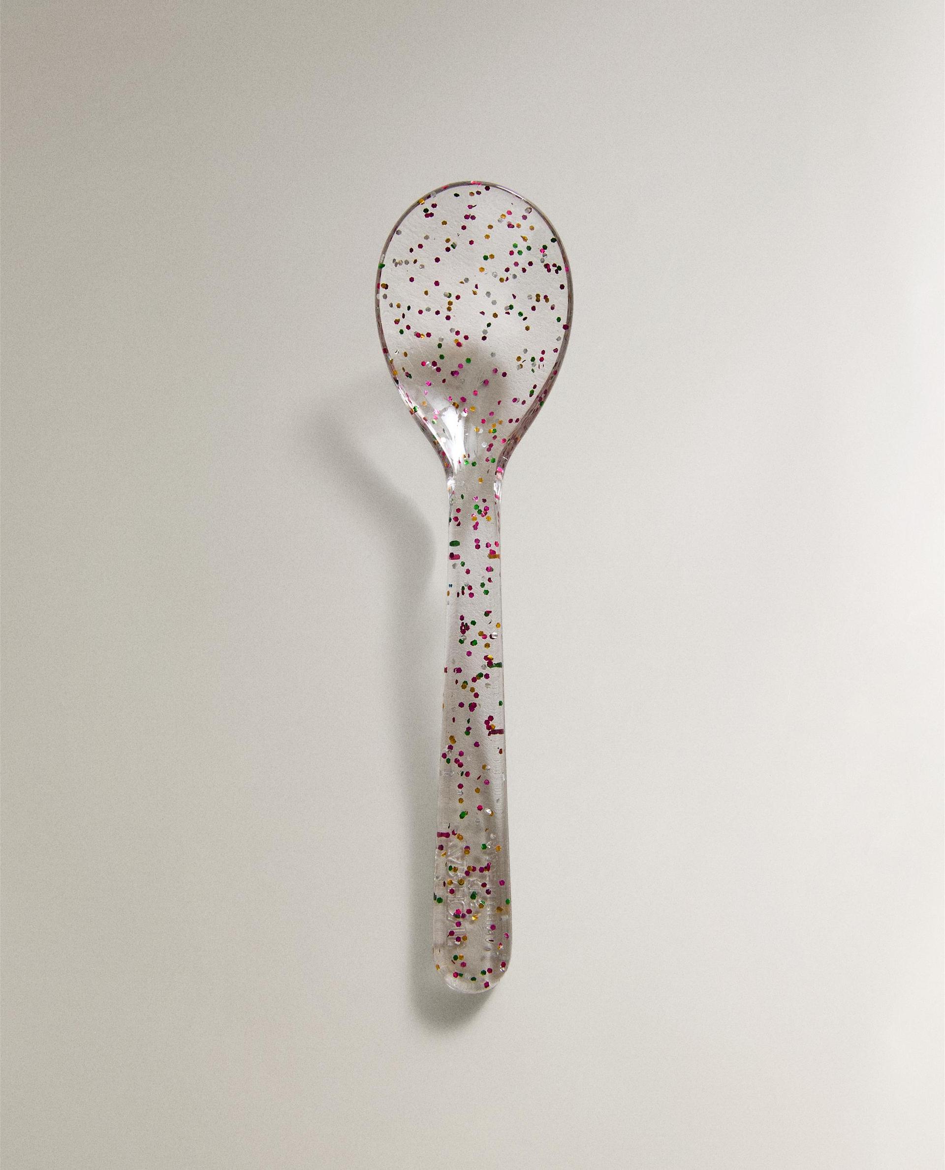 KIDS' TRITAN™ GLITTER SPOON KIDS' TRITAN™ GLITTER SPOON