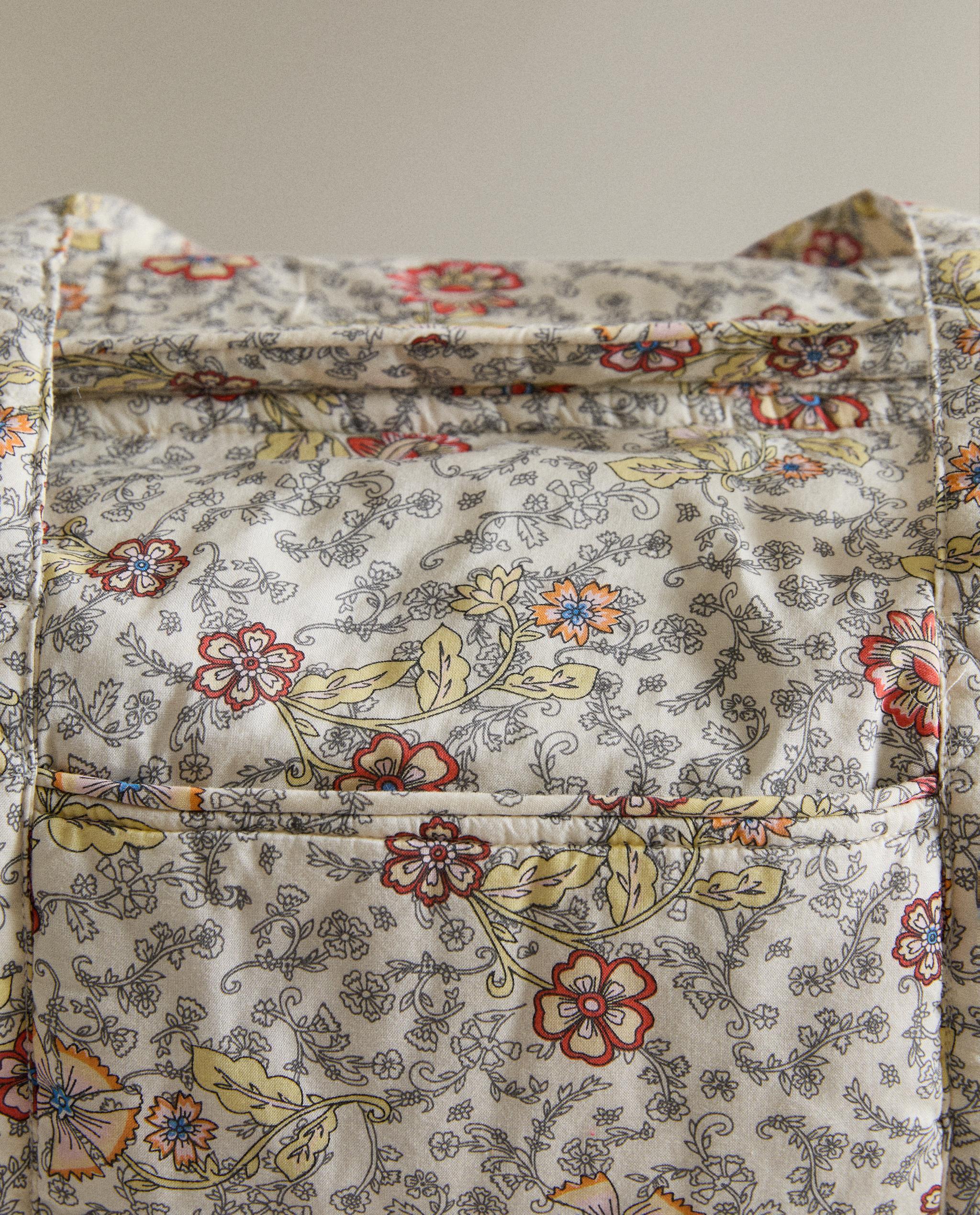 FLORAL COTTON MATERNITY BAG product thumbnail 11