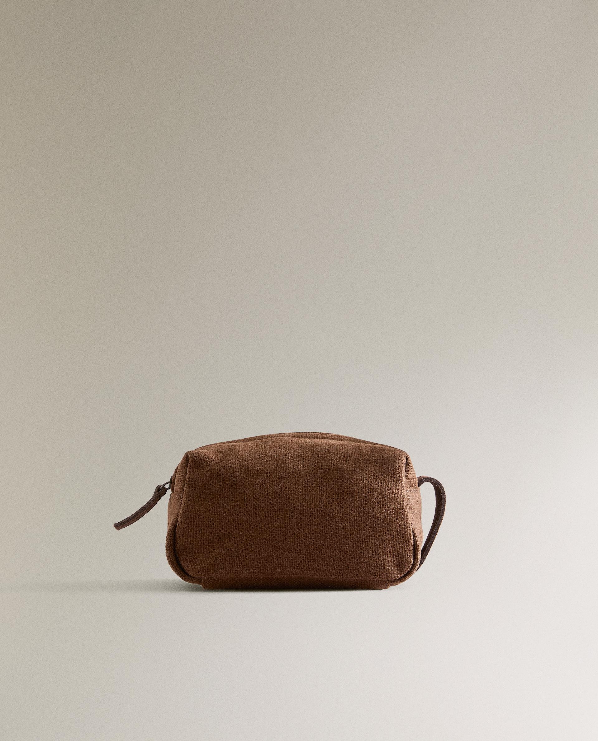 CANVAS MAKEUP BAG | Zara Home United States of America