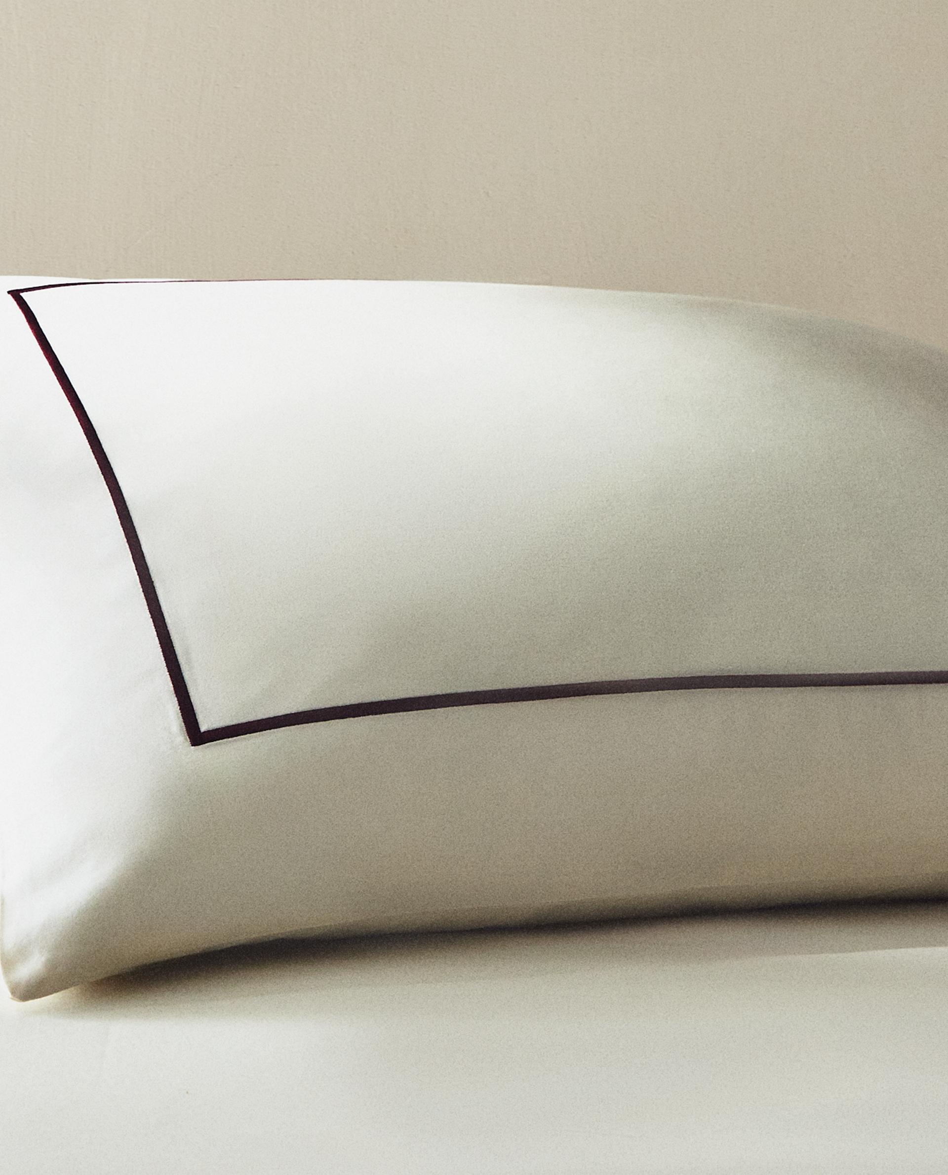 SATEEN PILLOWCASE WITH TRIM product thumbnail 18