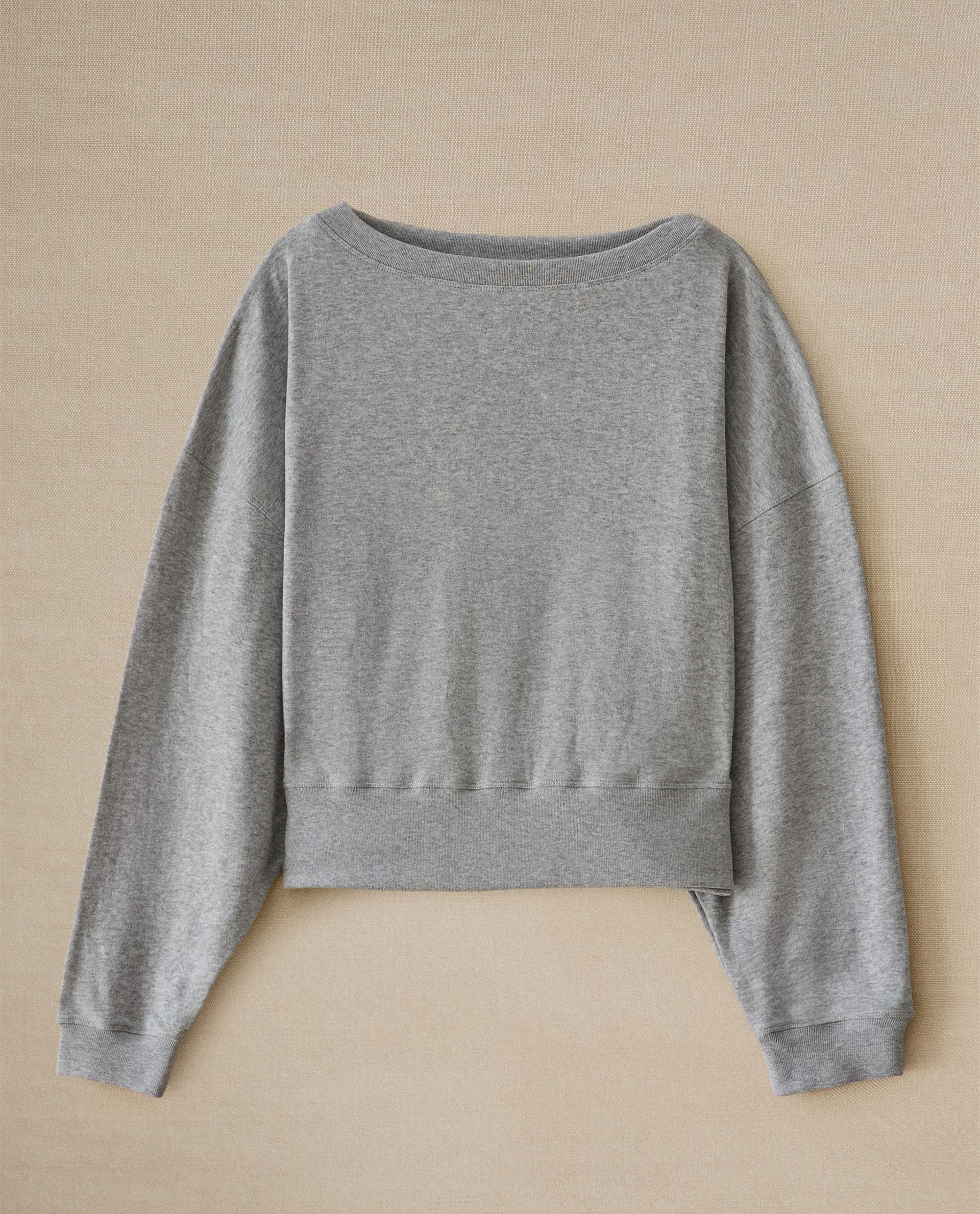COTTON COLLAR SWEATSHIRT COTTON COLLAR SWEATSHIRT