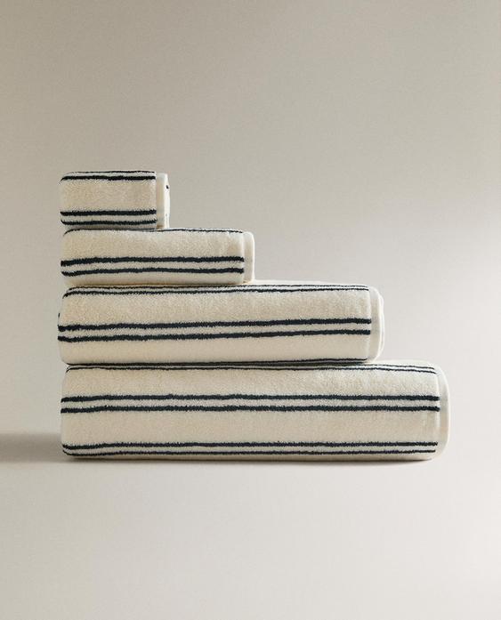 DOUBLE STRIPE BATH TOWEL