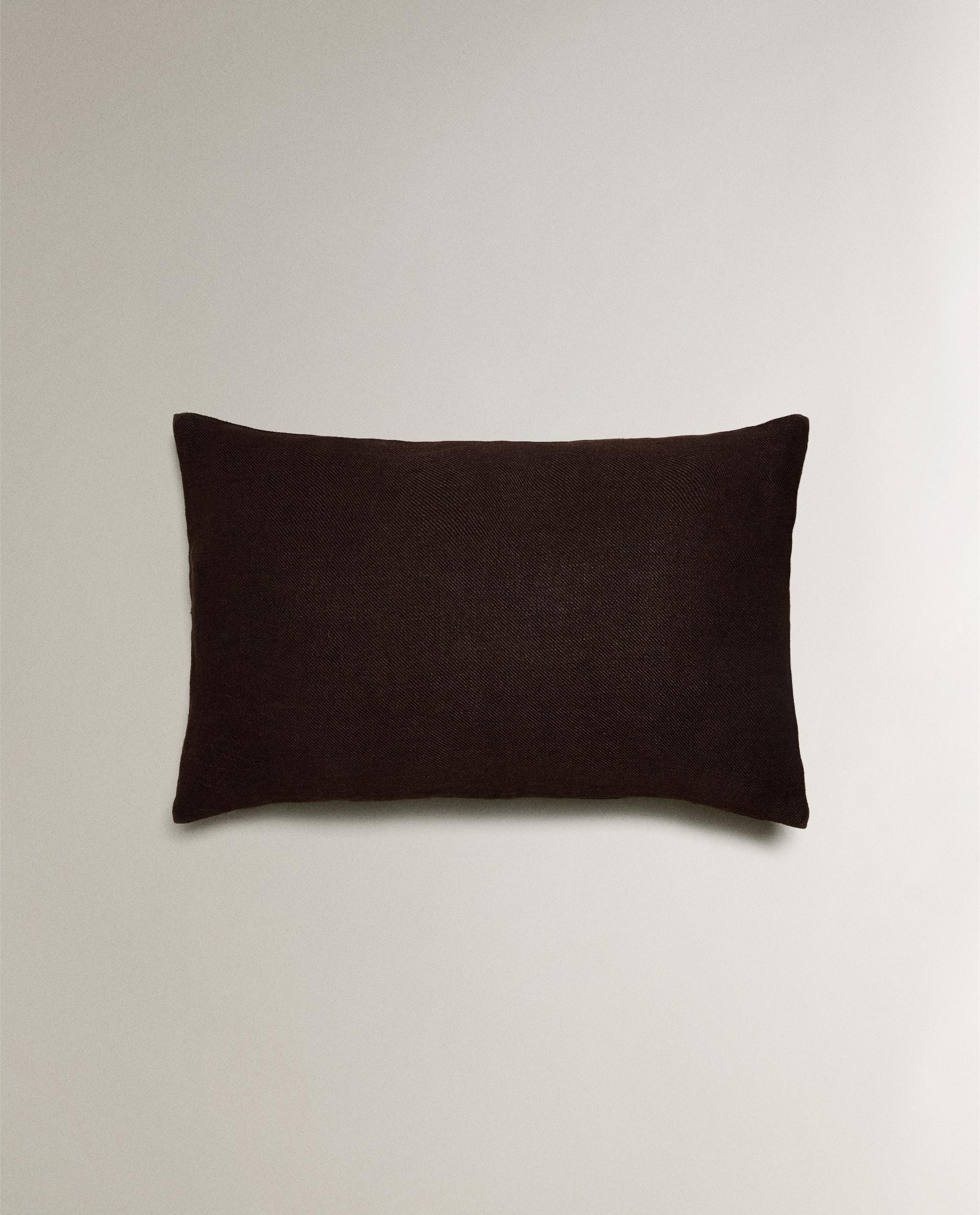 ZARA  クッションカバー２枚&ベッドカバー コットンとジュート素材 クッションカバー | Zara Home 日本/Japan