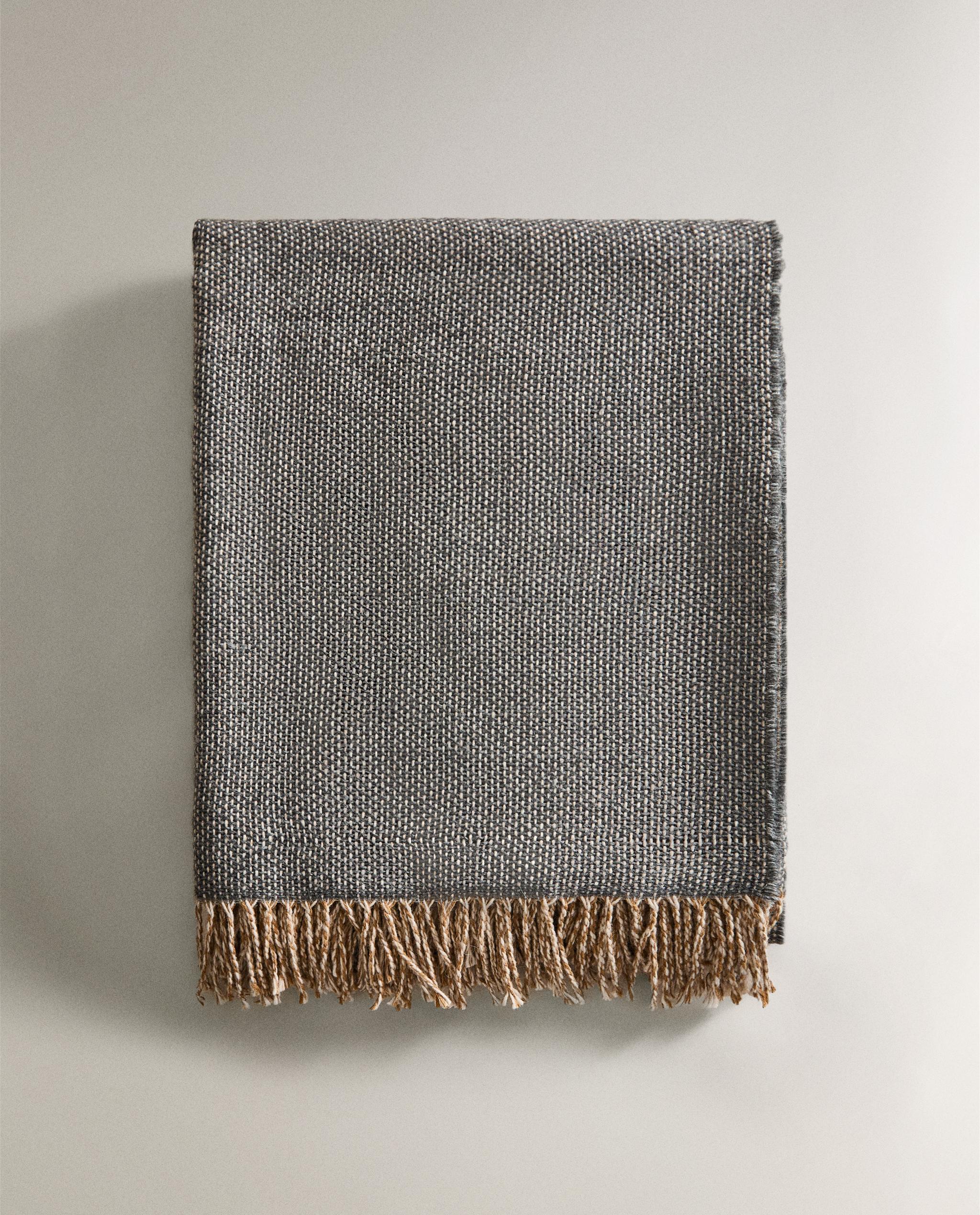 ウール & アルパカ ブランケット | Zara Home 日本/Japan