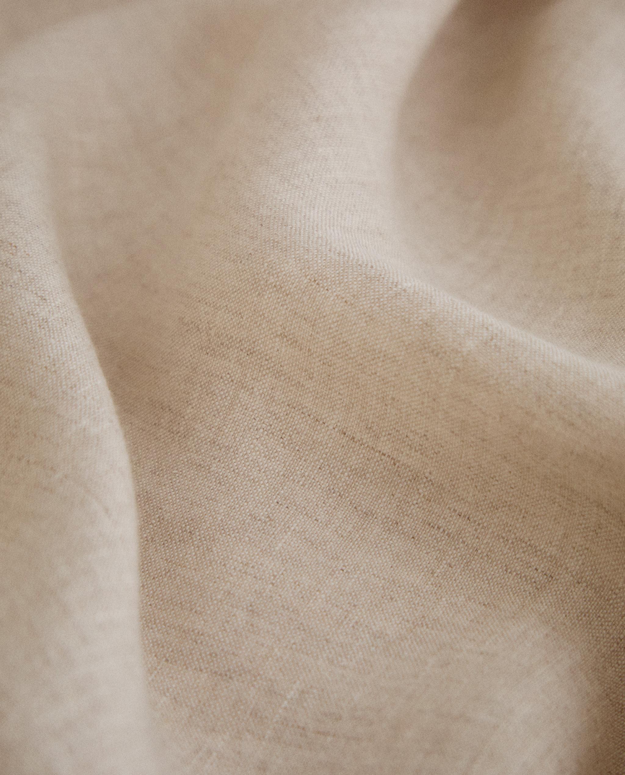 WASHED LINEN FLAT SHEET (160 GxM²)