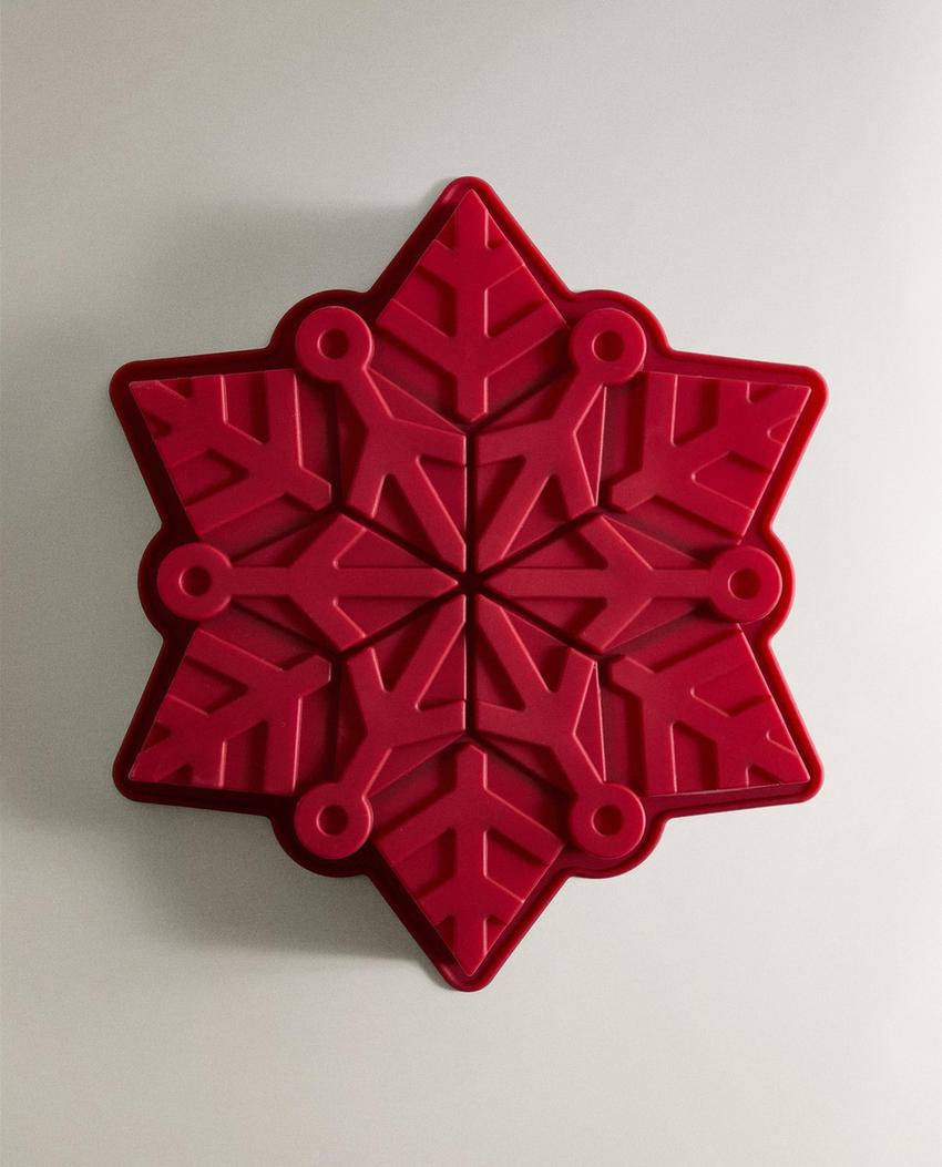 MOULE PÂTISSERIE FLOCON DE NEIGE NOËL