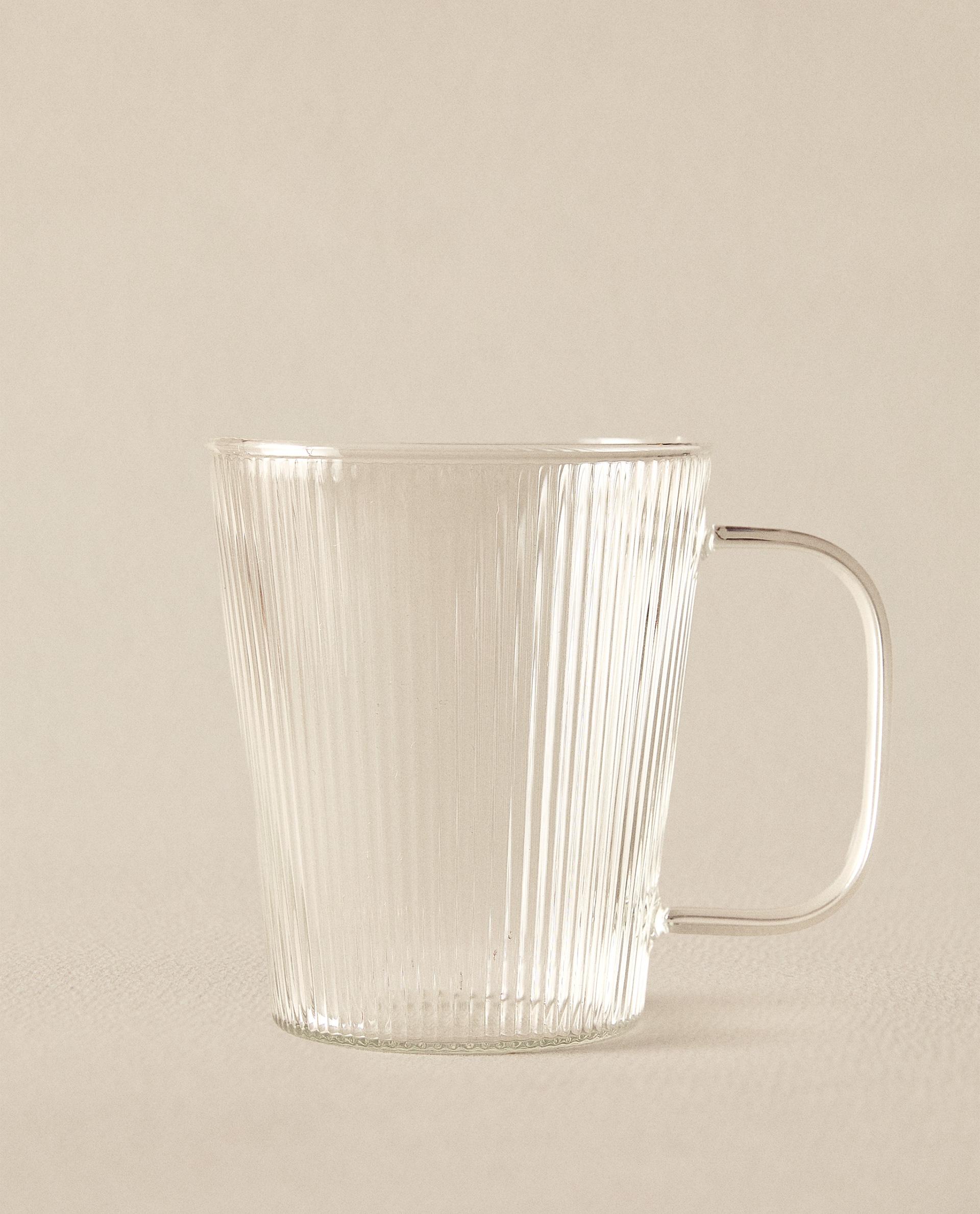 ライン ボロシリケイトガラス マグカップ | Zara Home 日本/Japan