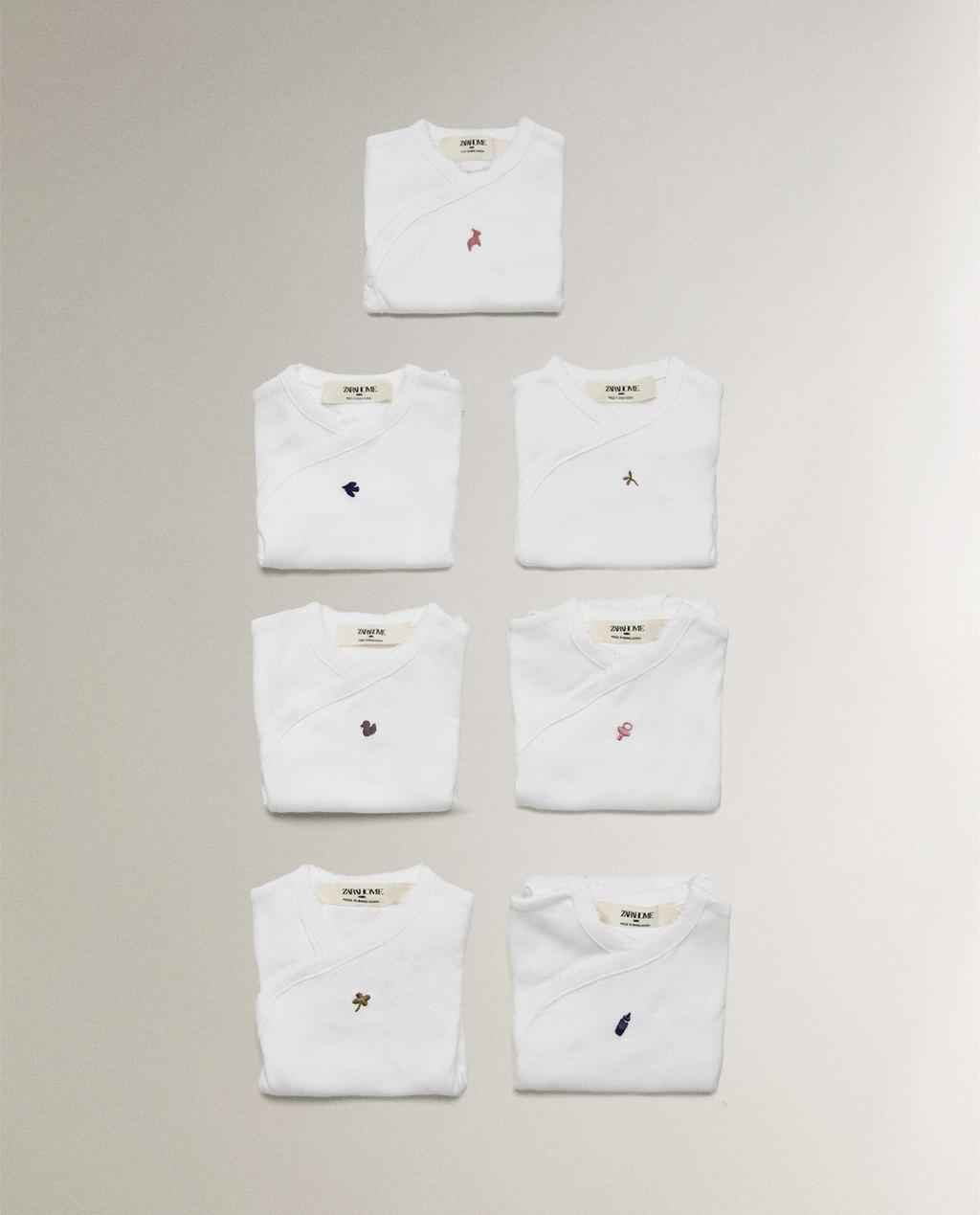 SET BODY IN COTONE RICAMATI (PACK 7) SET BODY IN COTONE RICAMATI (PACK 7)