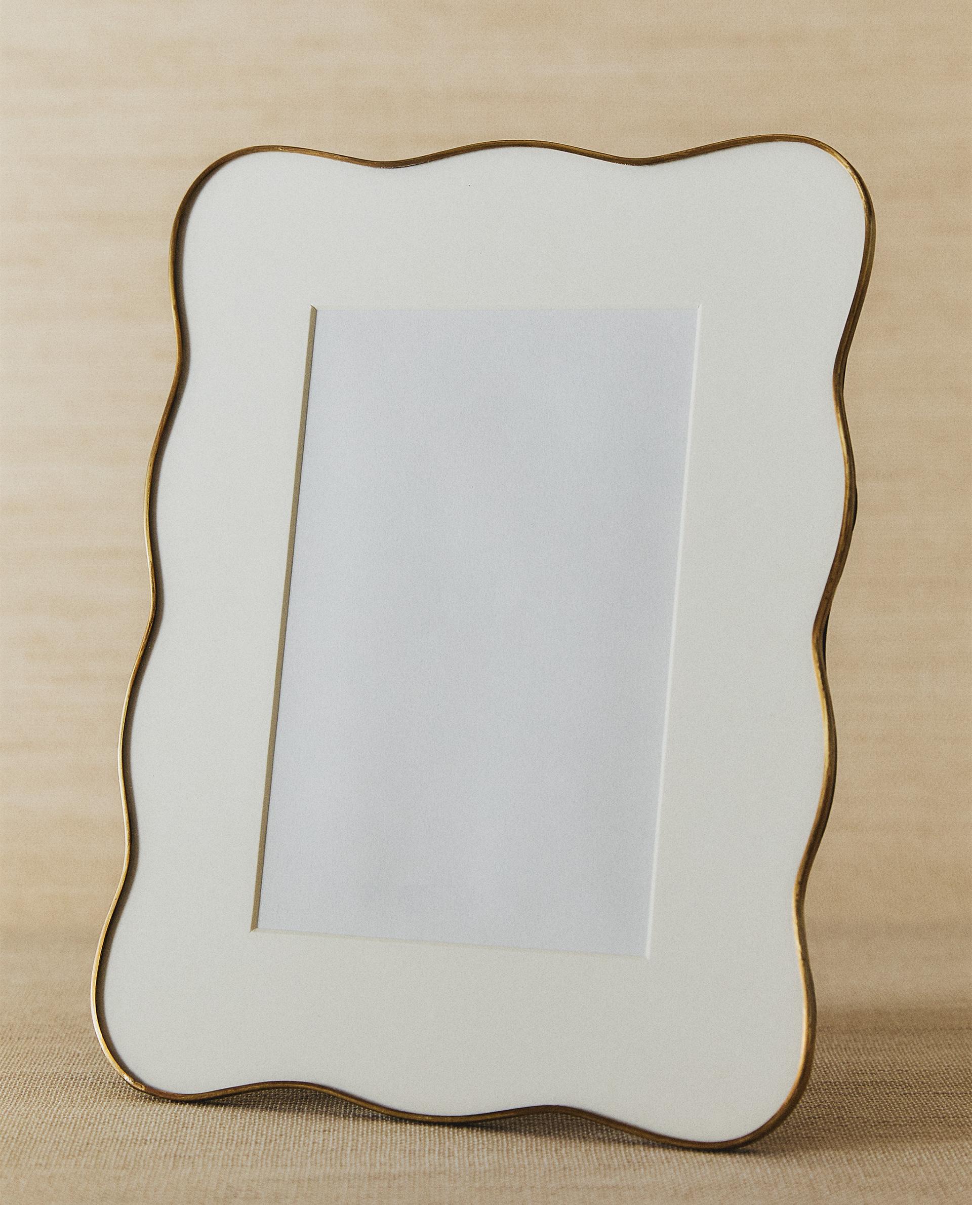 CADRE PHOTO MÉTAL ONDES | Zara Home België / Belgique