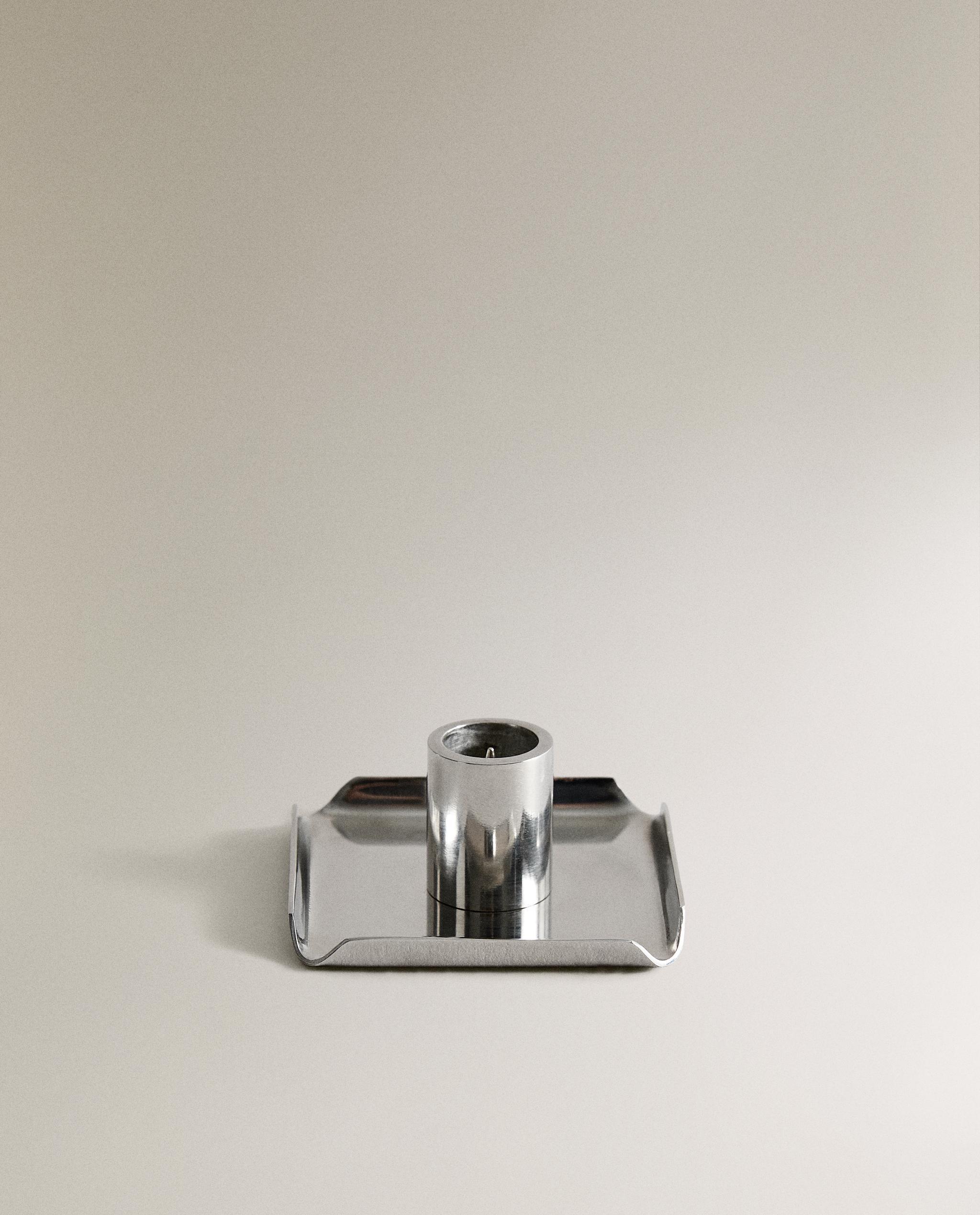 ステンレススチール キャンドルホルダー | Zara Home 日本/Japan