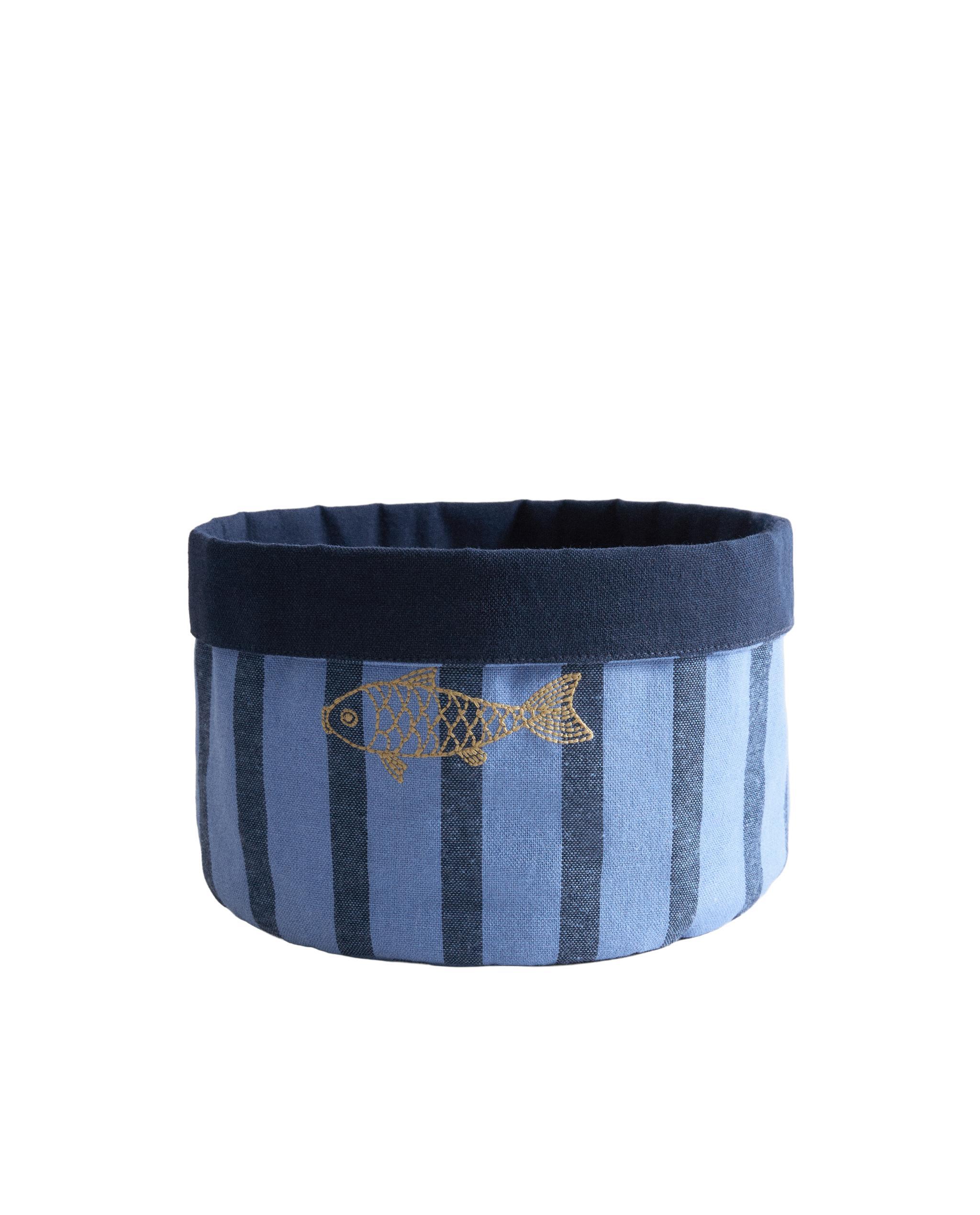 STRIPED FABRIC BREAD BASKET product thumbnail 6