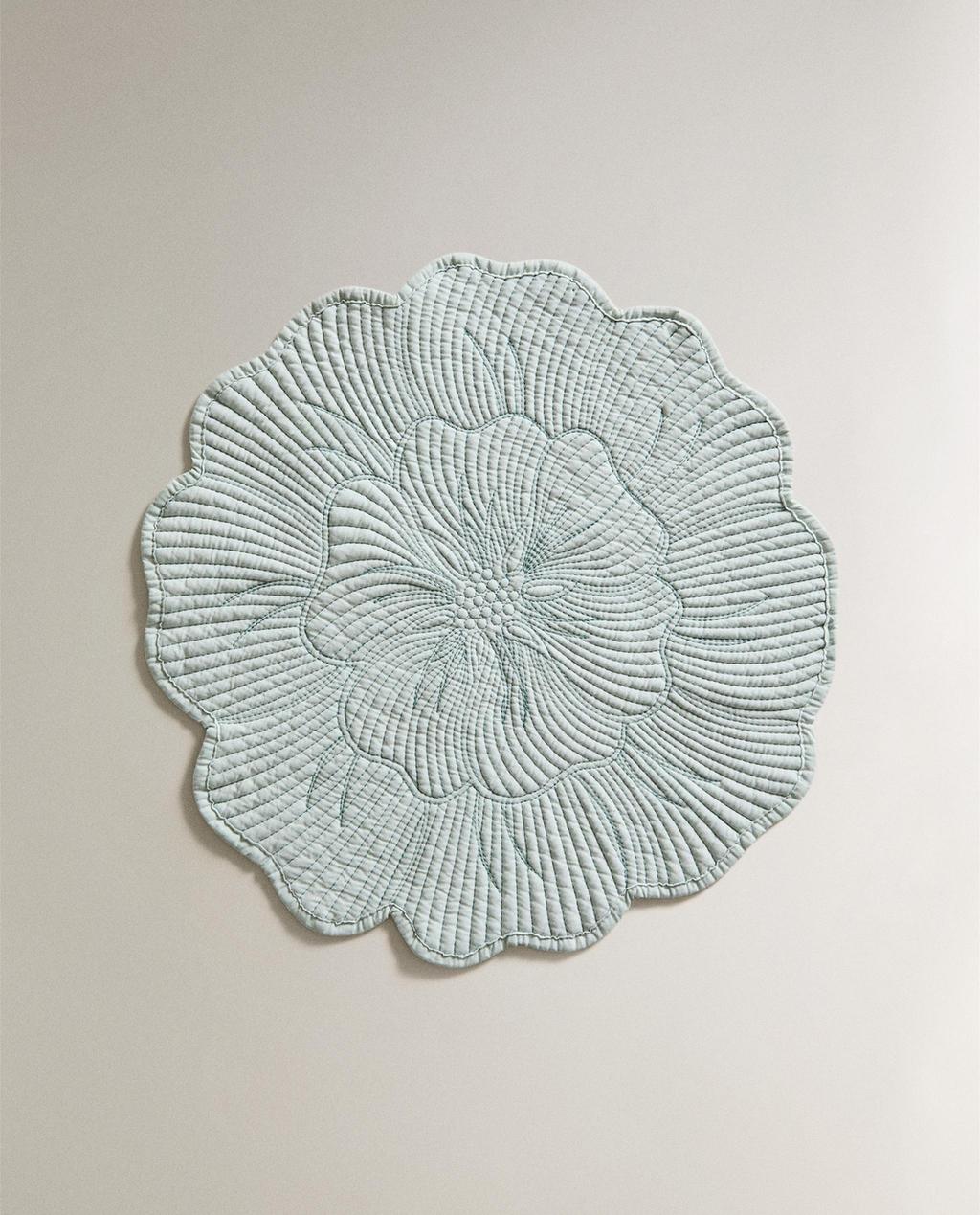 INDIVIDUAL COM FLOR DE PEÓNIA