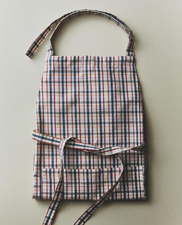 TABLIER COTON CARREAUX