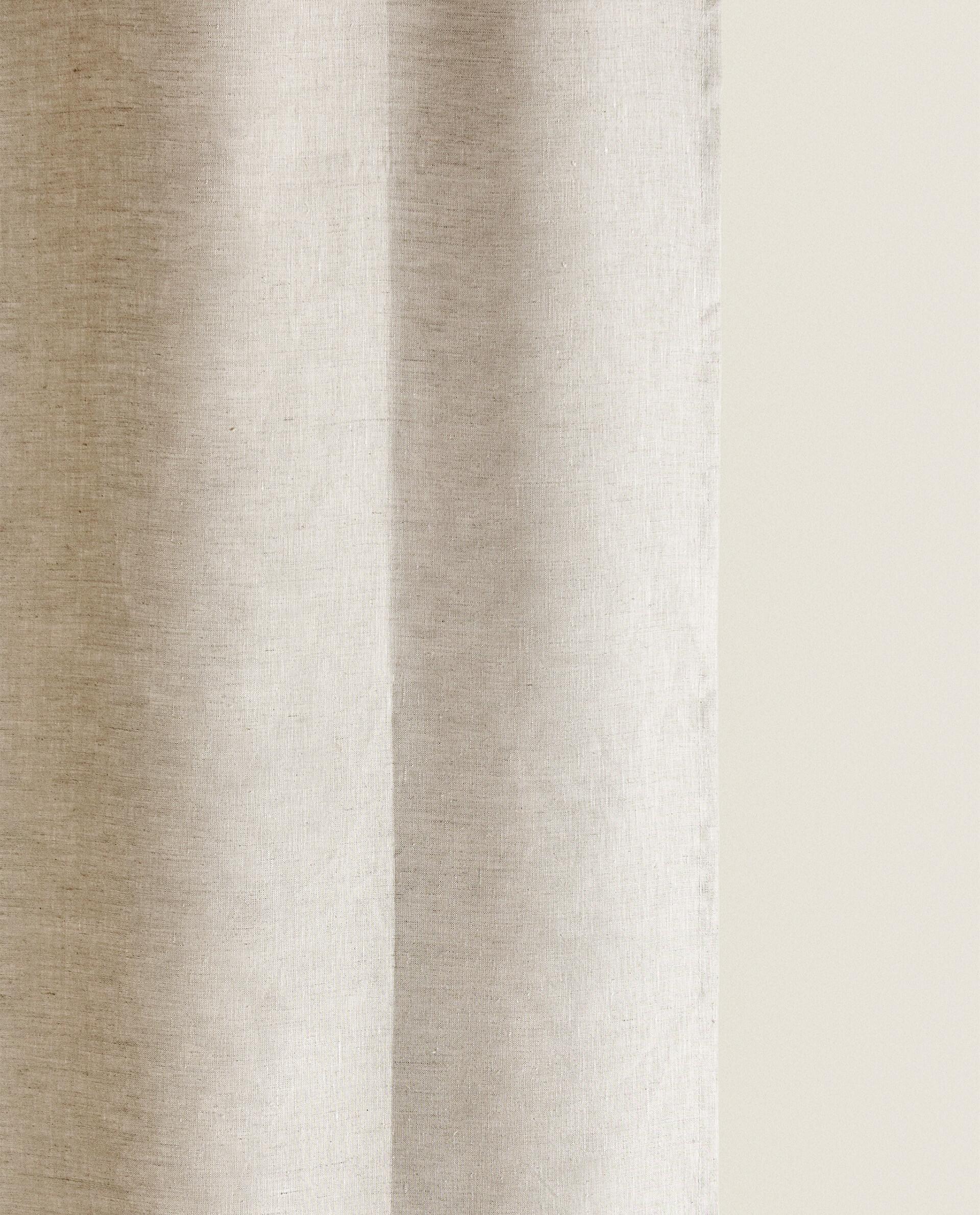 TRANSLUCENT LINEN SHOWER CURTAIN product thumbnail 17