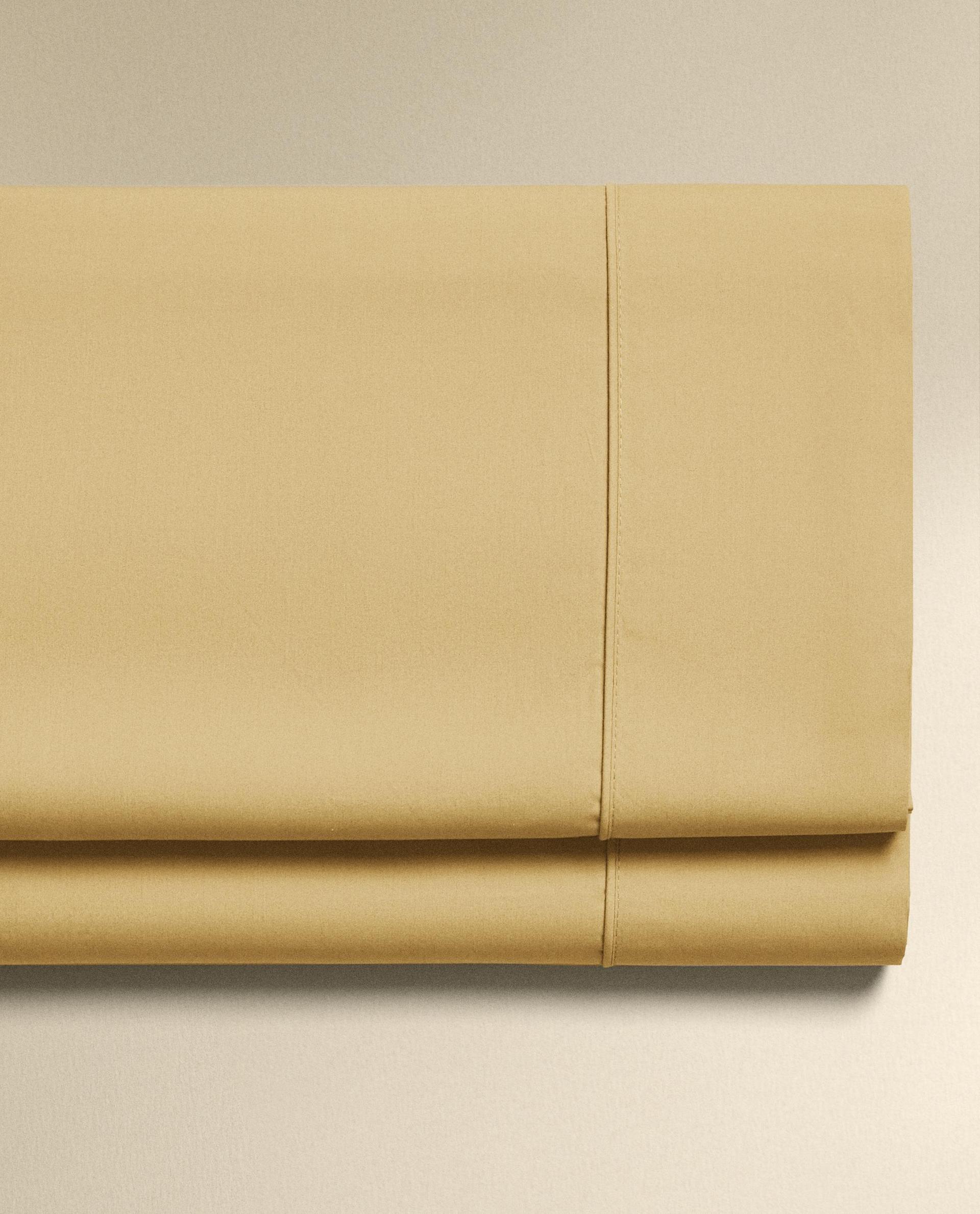 SATEEN FLAT SHEET WITH TRIM (300 THREAD COUNT) SATEEN FLAT SHEET WITH TRIM (300 THREAD COUNT)