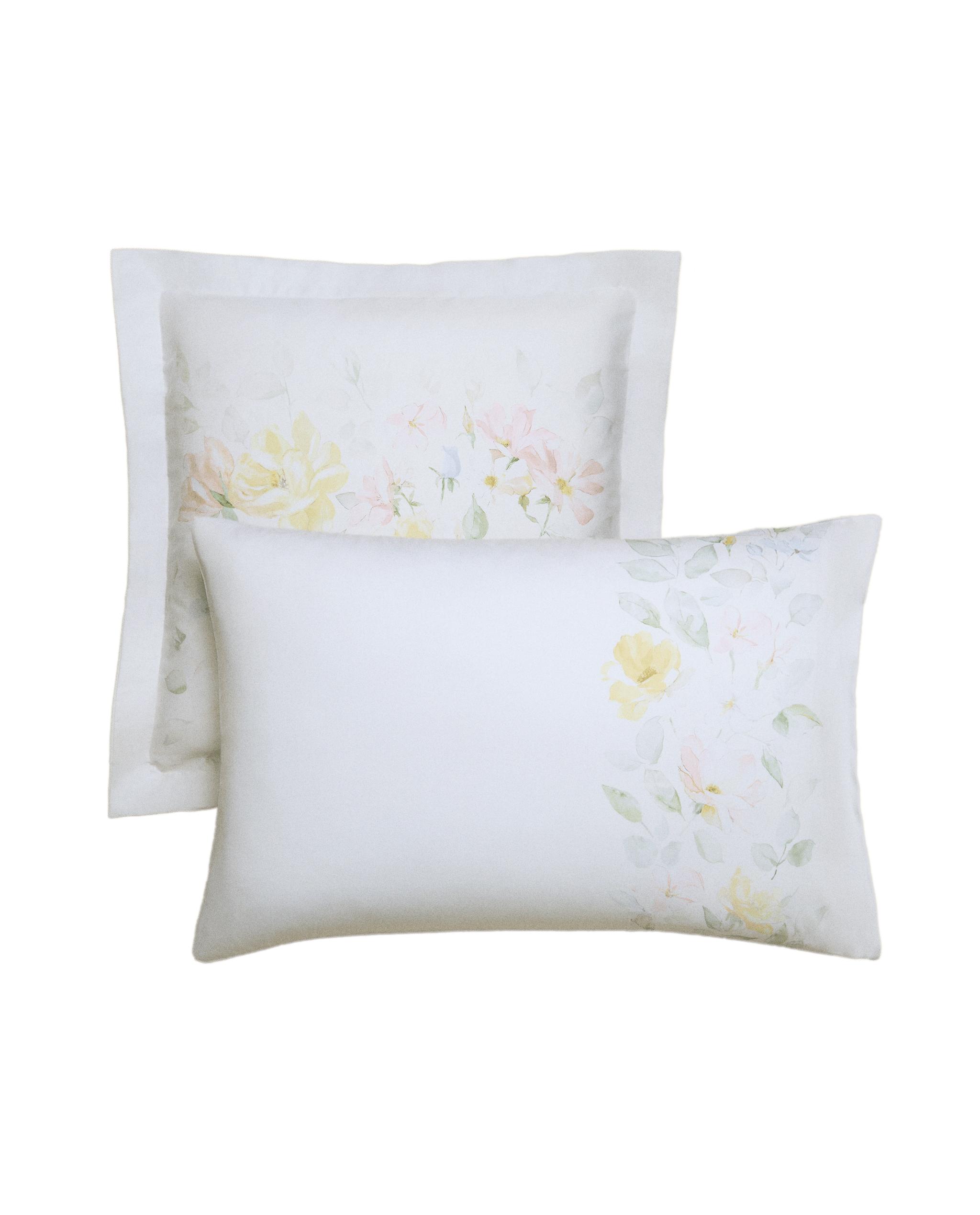 WATERCOLOUR FLOWER PRINT PILLOWCASE product thumbnail 8
