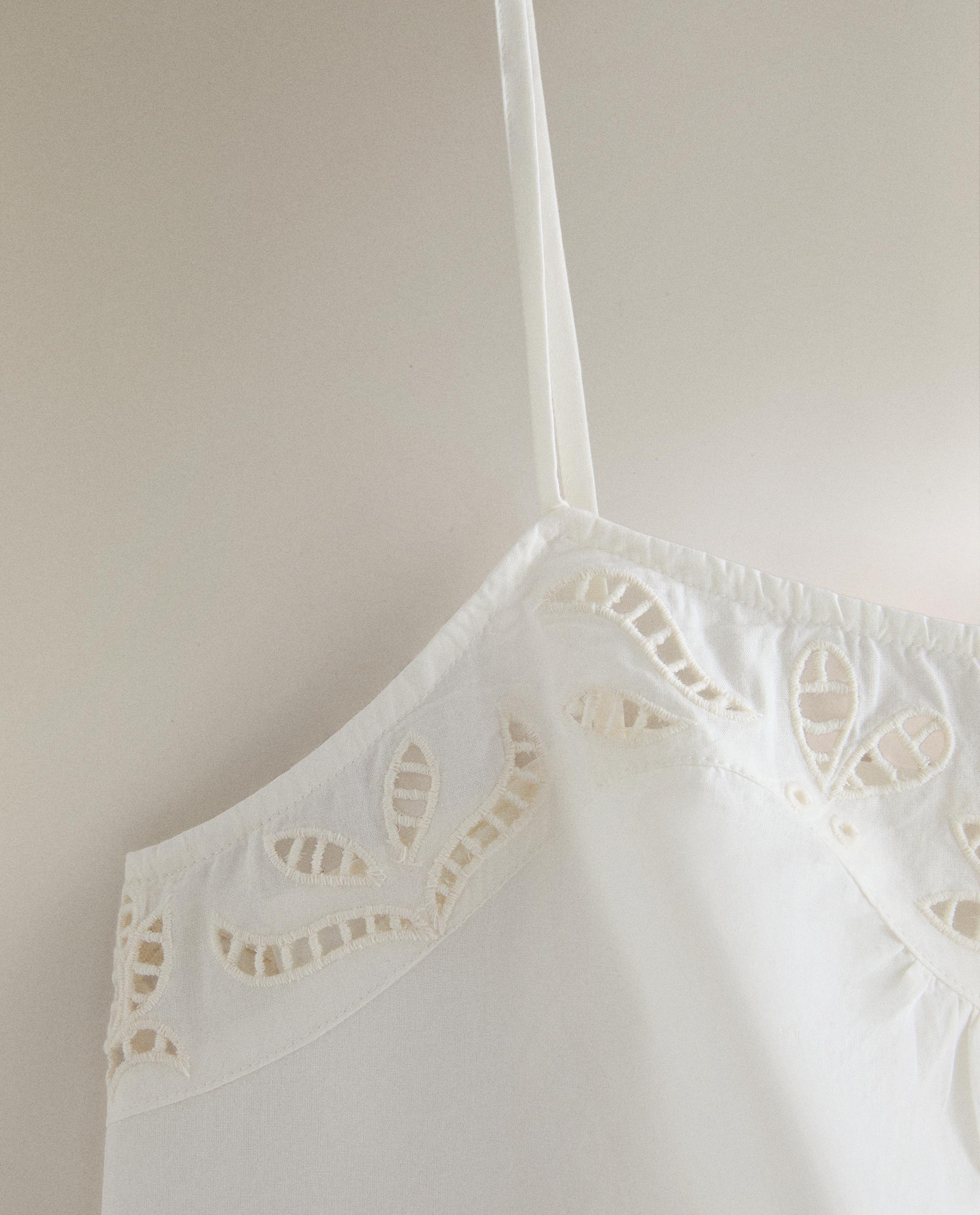 EMBROIDERED COTTON NIGHTDRESS product thumbnail 3